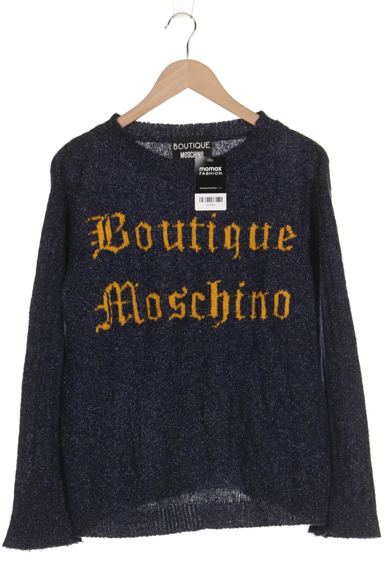 

Moschino Damen Pullover, marineblau, Gr. 38