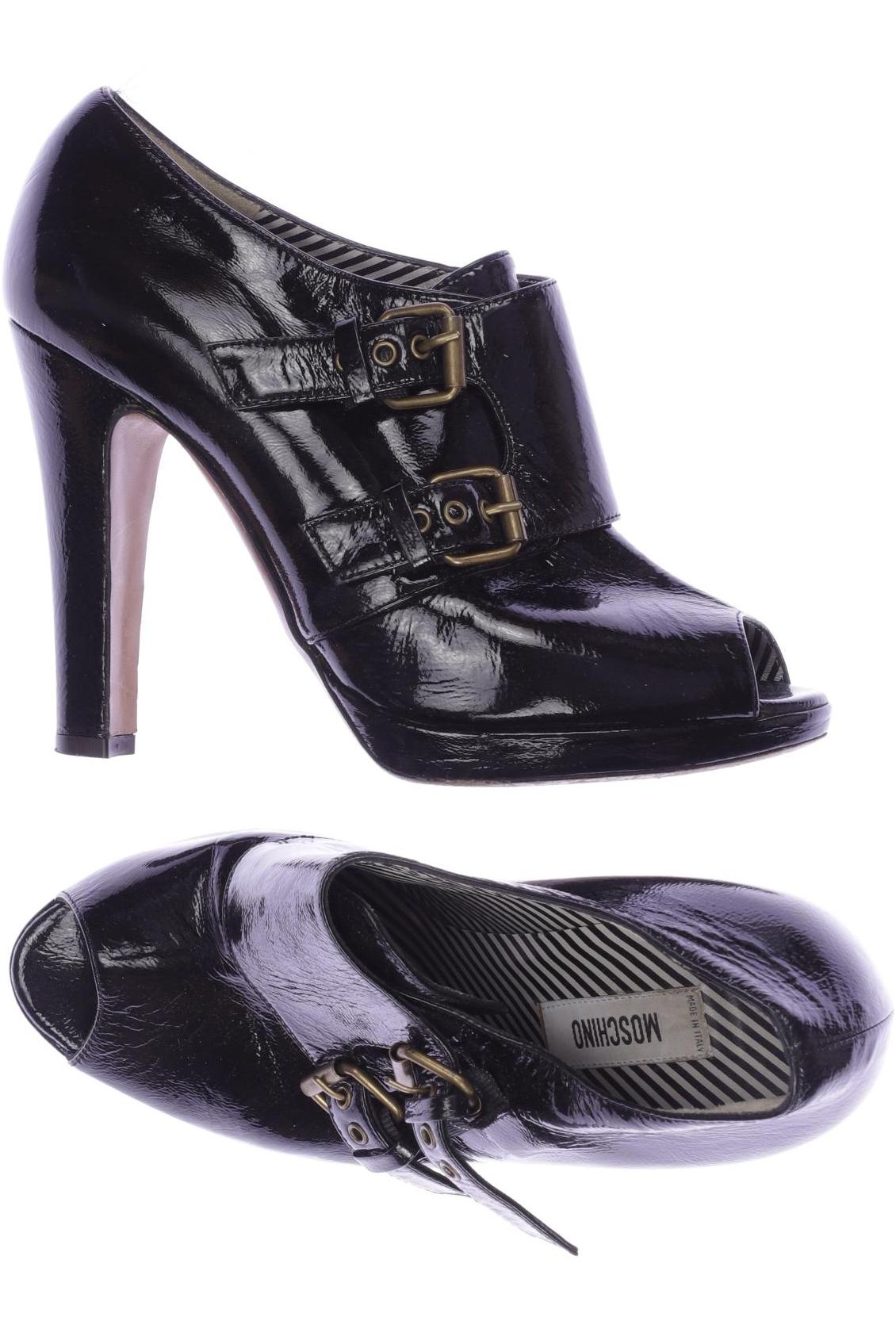 

Moschino Damen Pumps, schwarz, Gr. 37.5