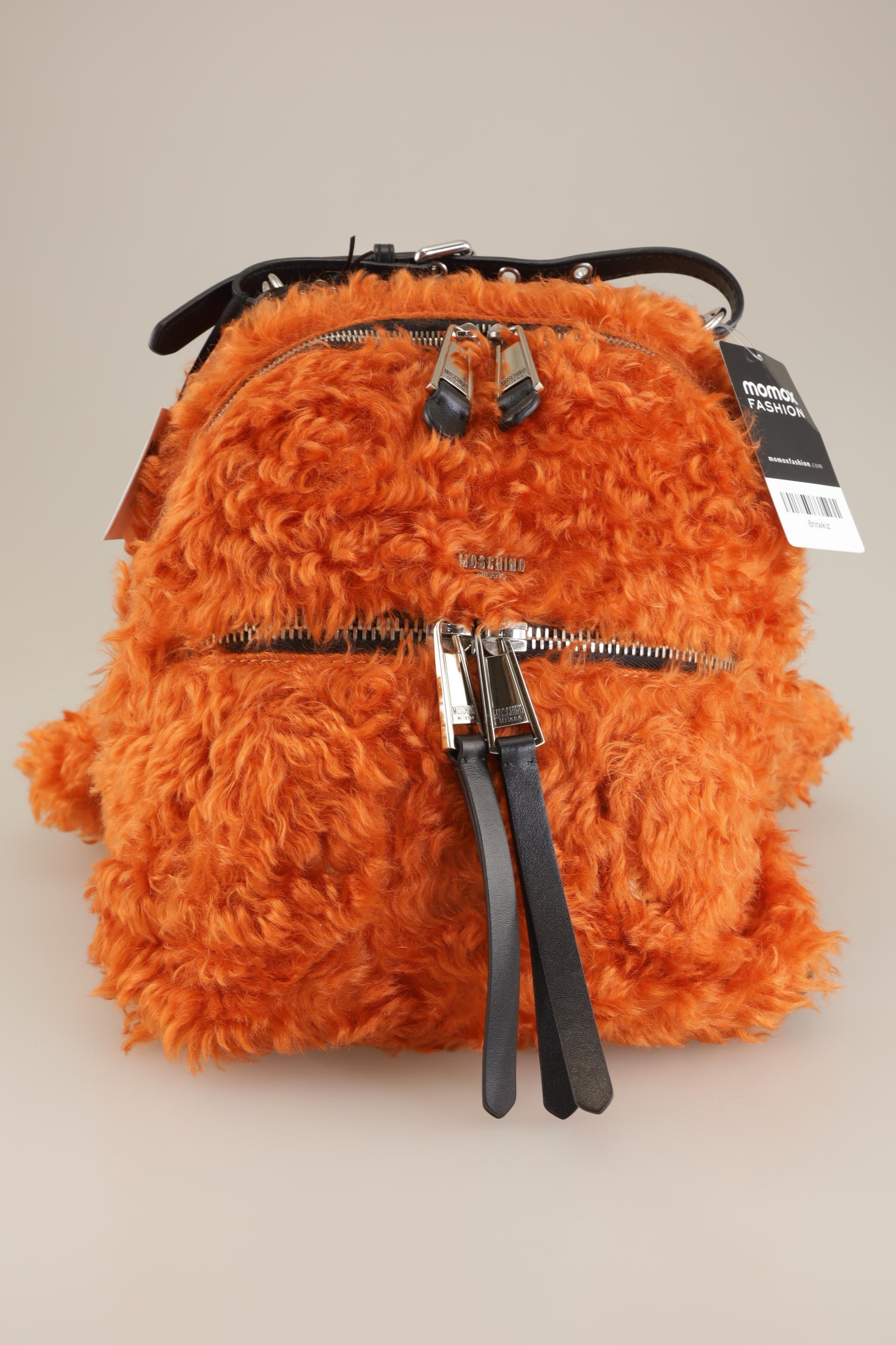 

Moschino Damen Rucksack, orange, Gr.
