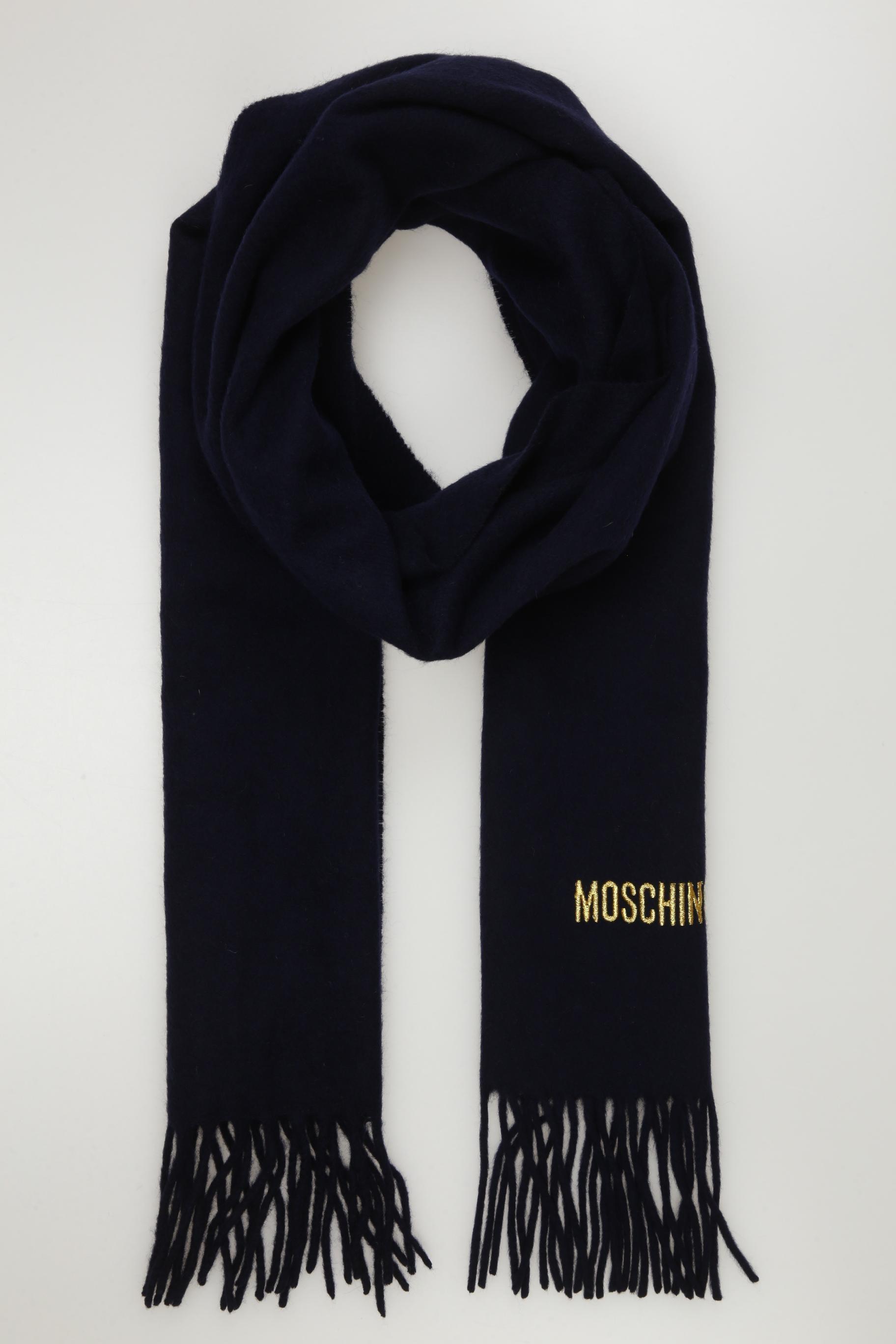

Moschino Damen Schal, marineblau, Gr.
