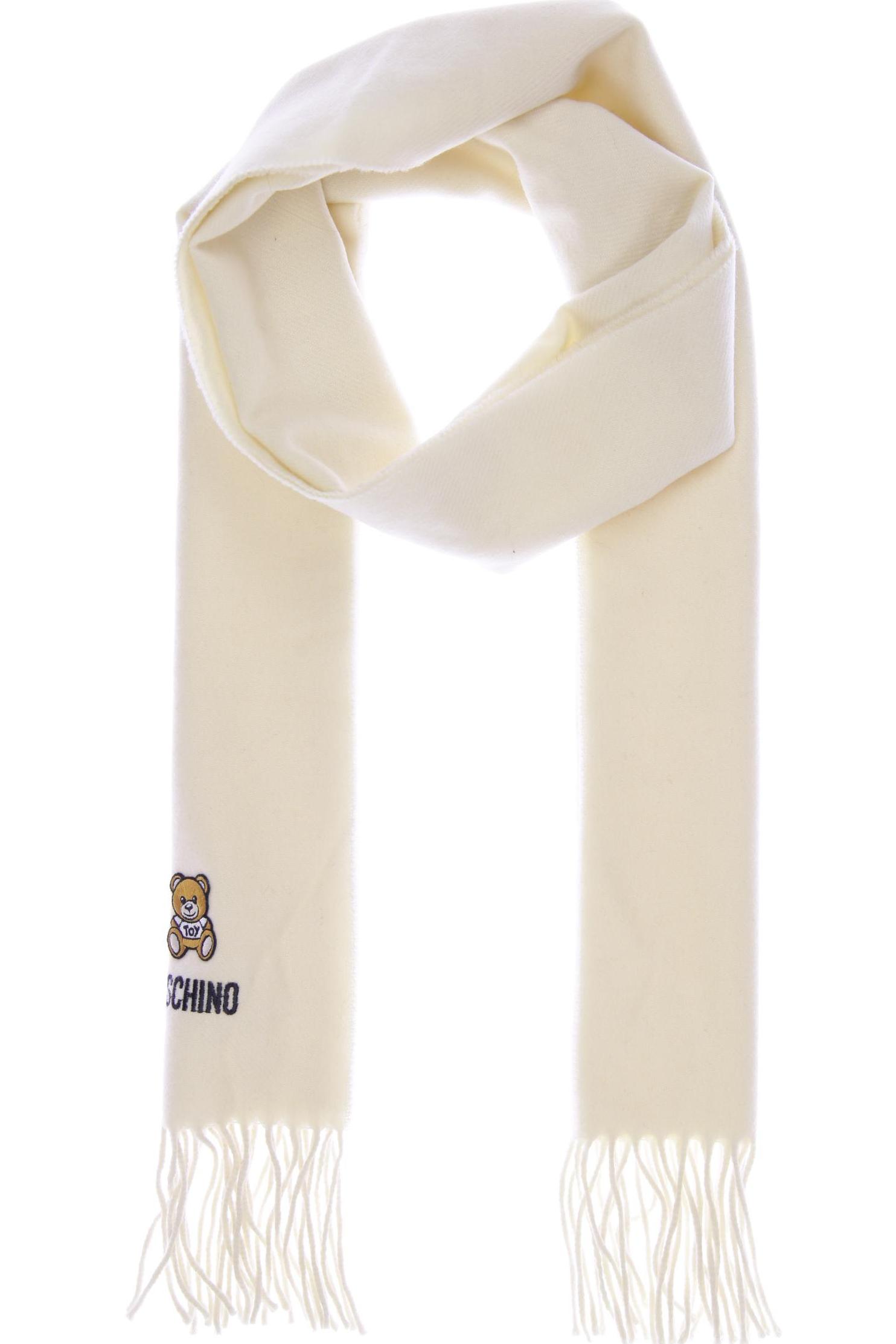 

Moschino Damen Schal, cremeweiß, Gr.