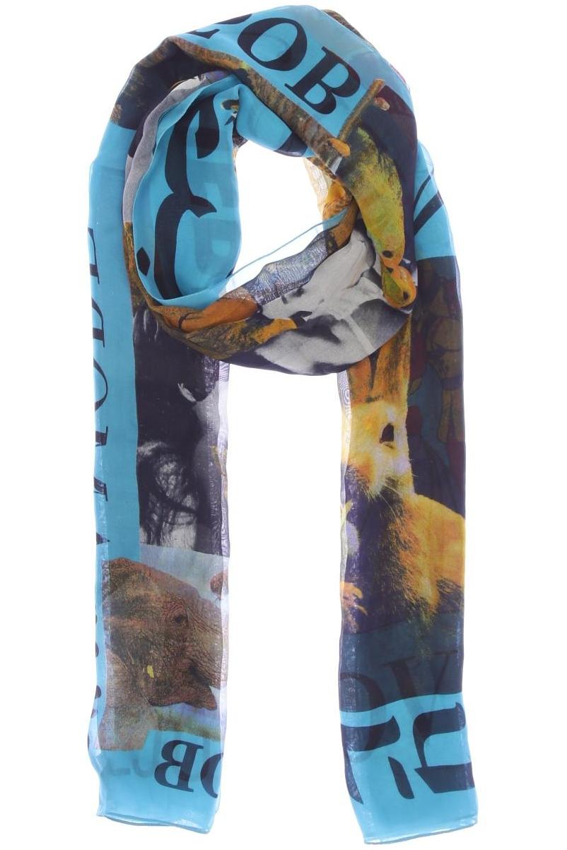 

Moschino Damen Schal, blau, Gr.