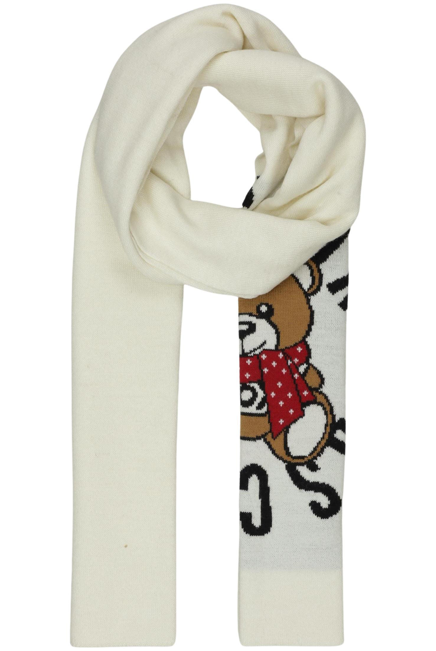 

Moschino Damen Schal, cremeweiß, Gr.