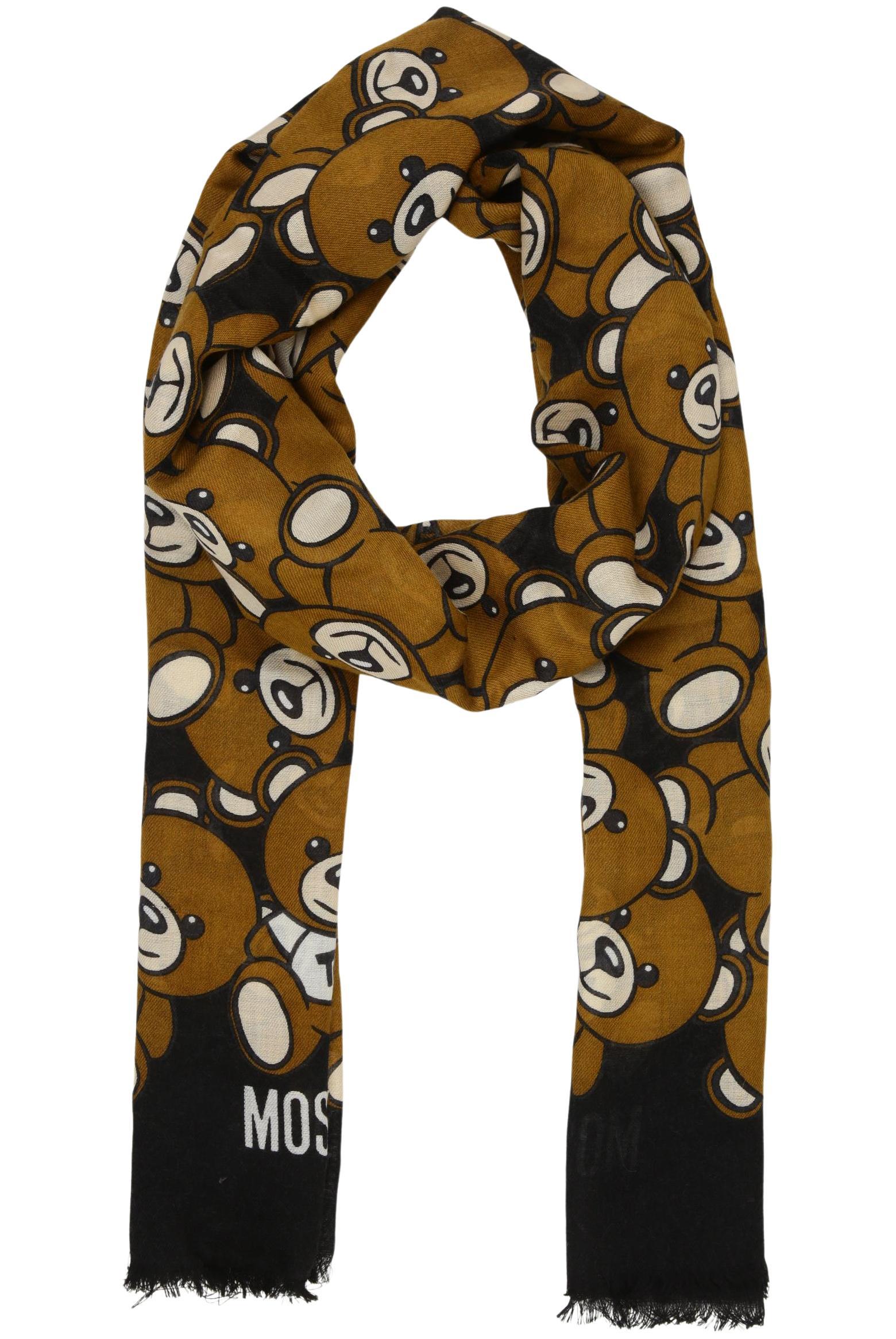 

Moschino Damen Schal, schwarz, Gr.