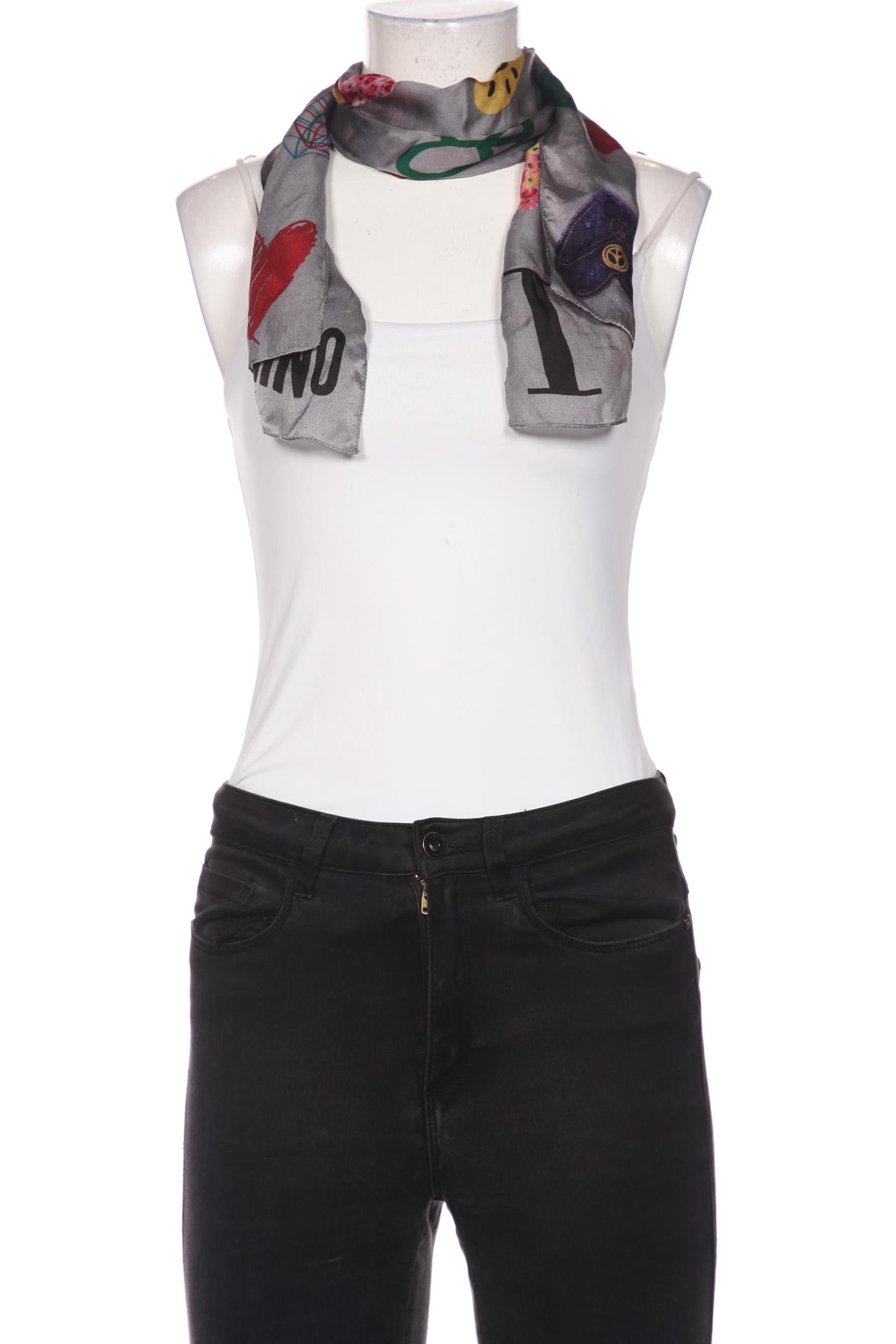 

Moschino Damen Schal, grau, Gr.