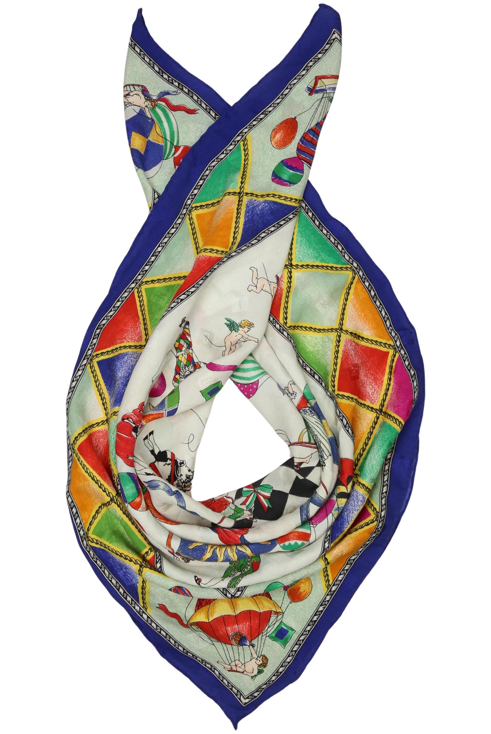 

Moschino Damen Schal, mehrfarbig, Gr.