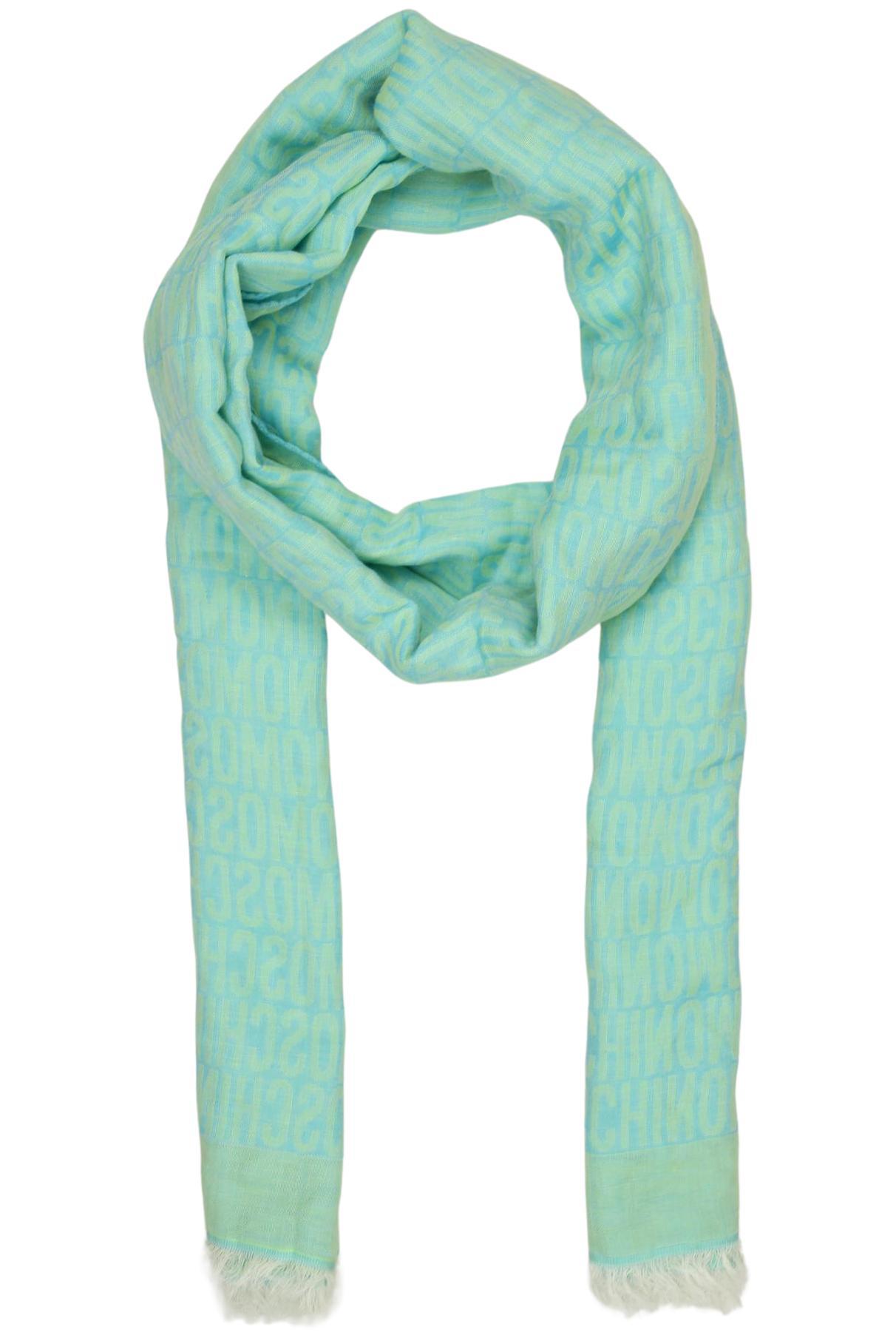 

Moschino Damen Schal, hellgrün, Gr.