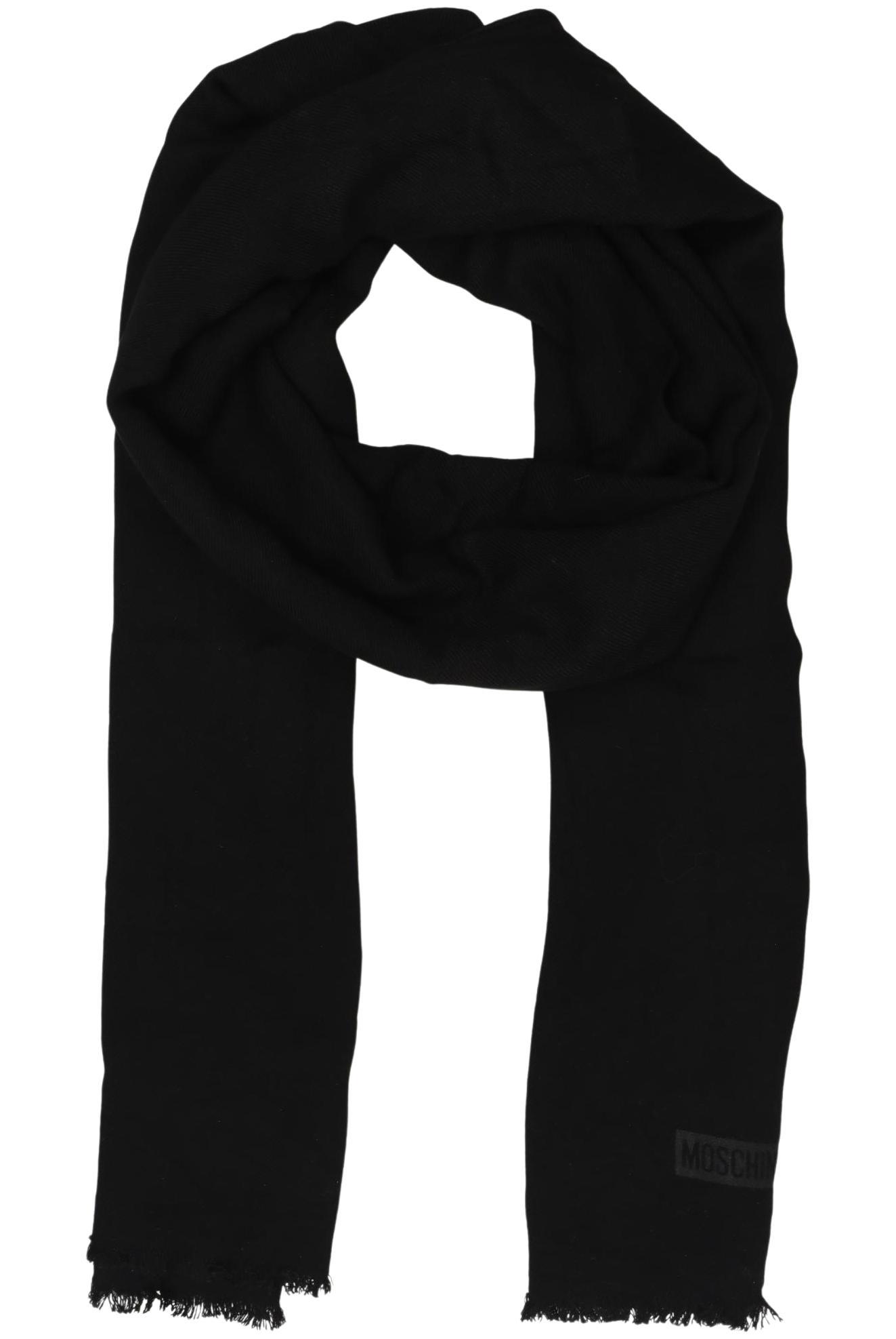 

Moschino Damen Schal, schwarz, Gr.