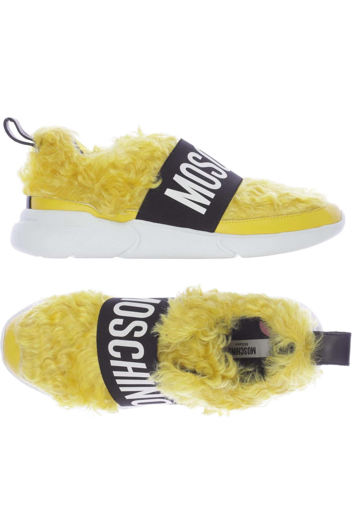 

Moschino Damen Sneakers, gelb, Gr. 38