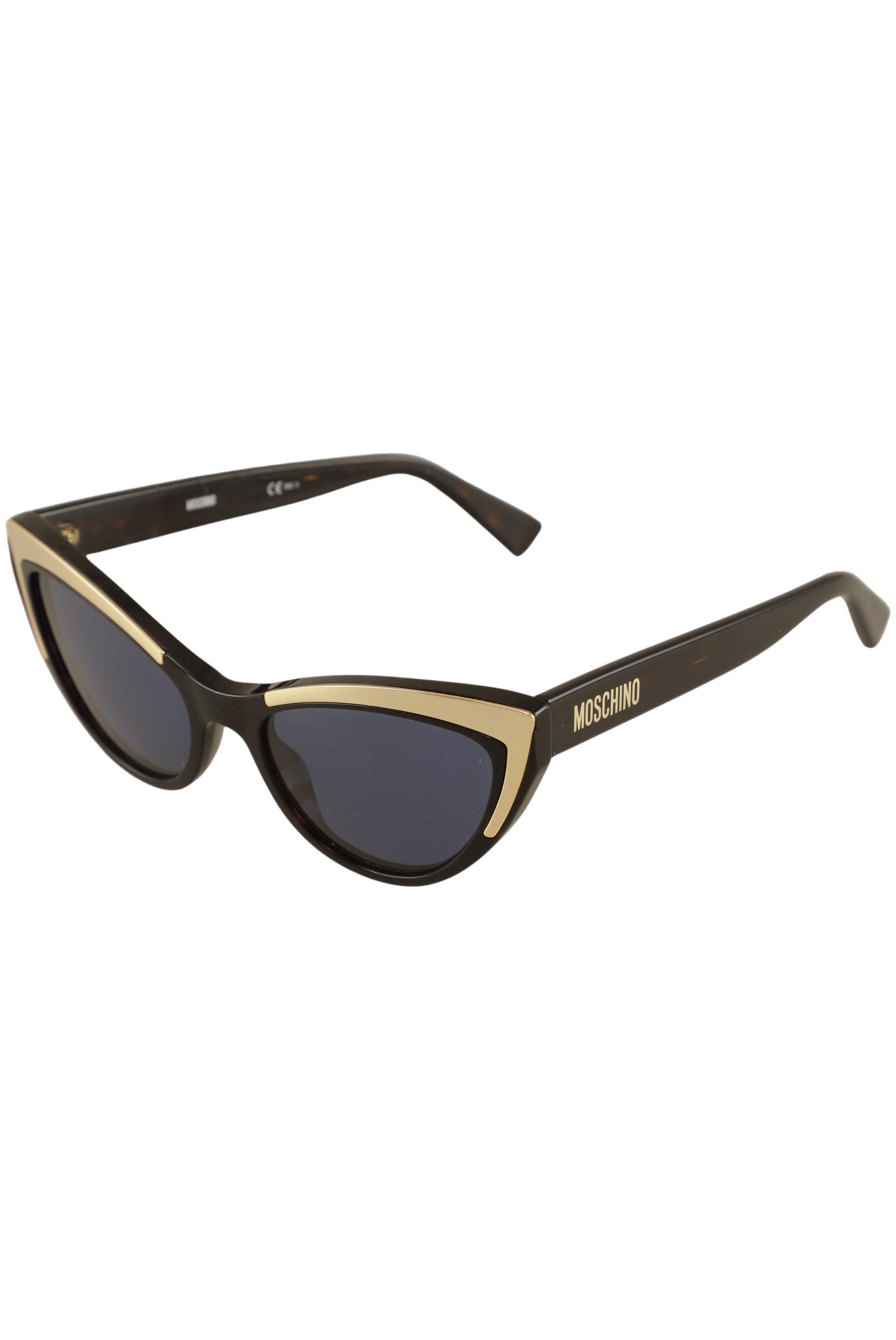 

Moschino Damen Sonnenbrille, gold, Gr.