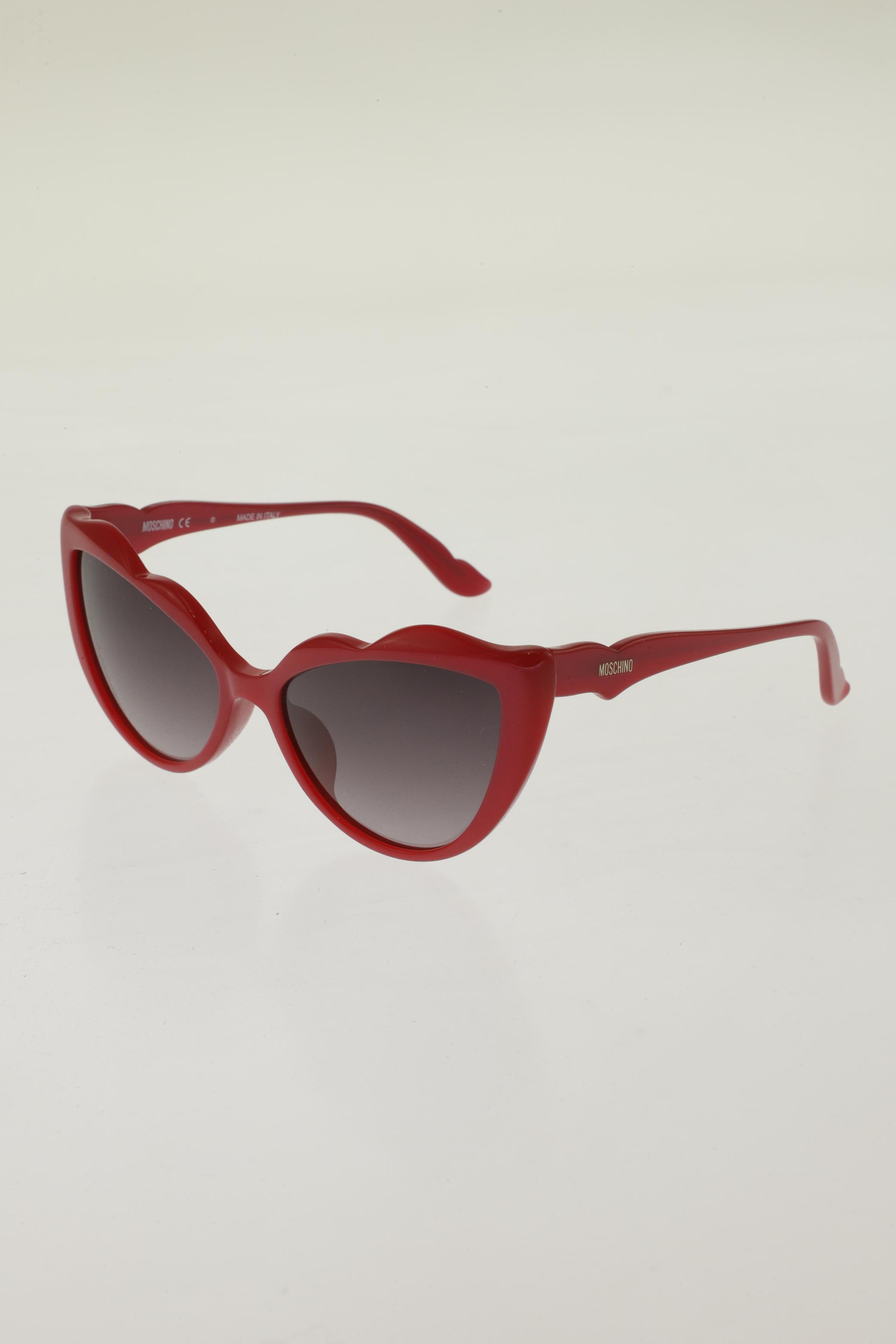 

Moschino Damen Sonnenbrille, rot