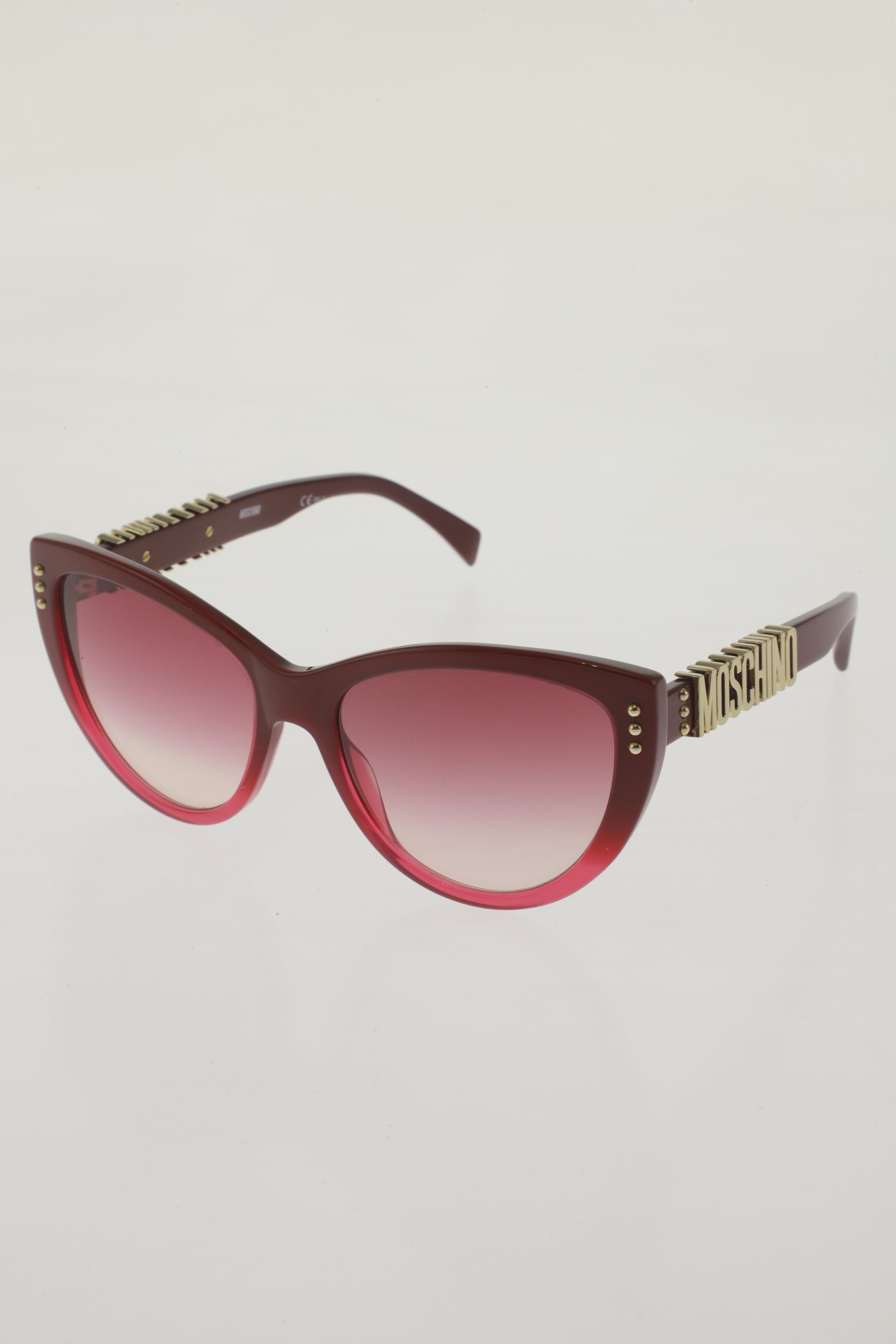 

Moschino Damen Sonnenbrille, rot, Gr.