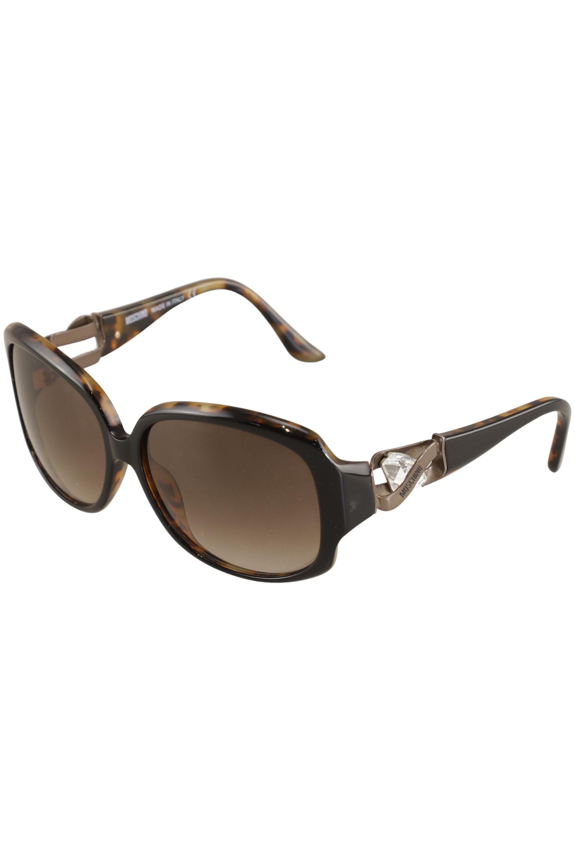 

Moschino Damen Sonnenbrille, braun, Gr.