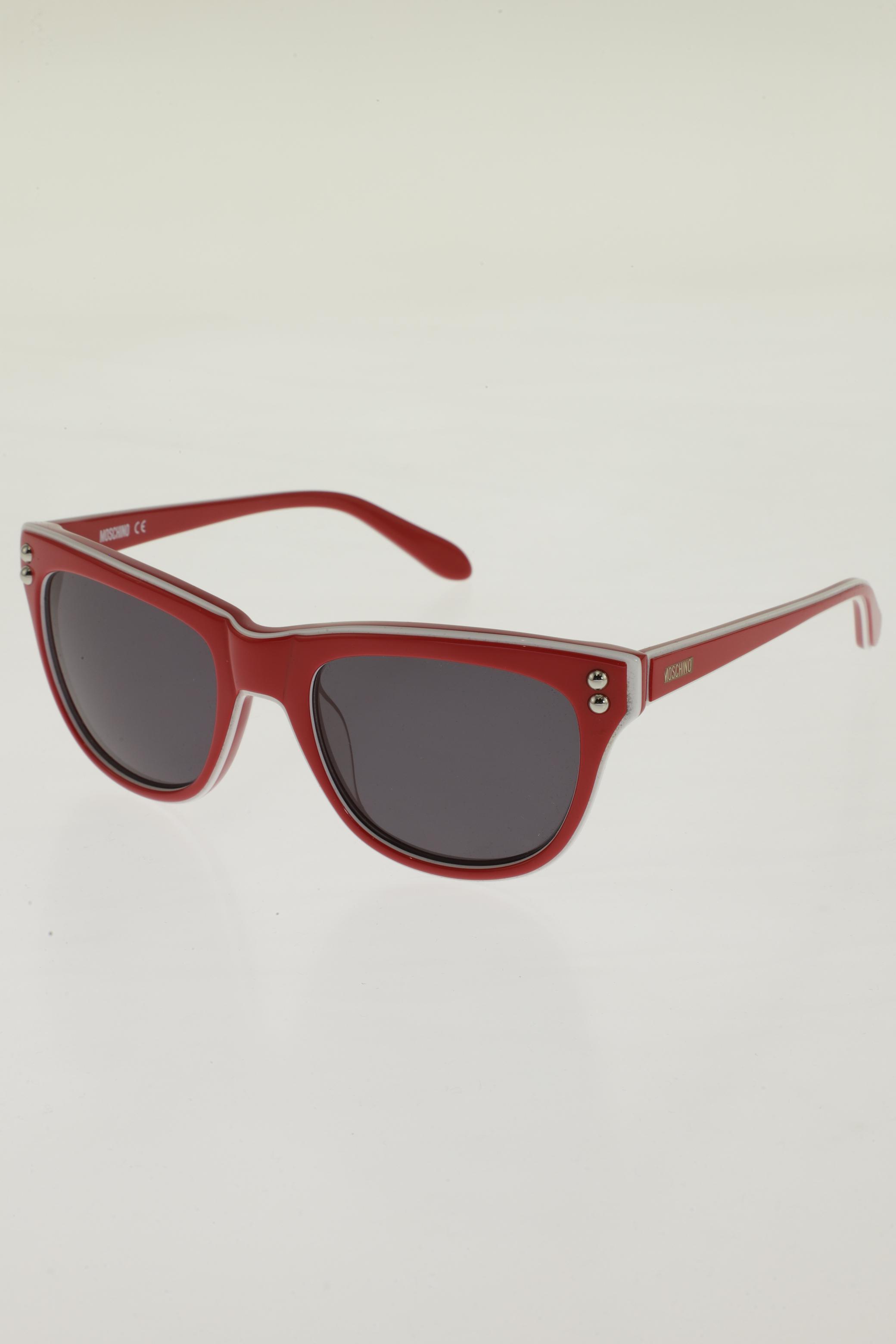 

Moschino Damen Sonnenbrille, rot