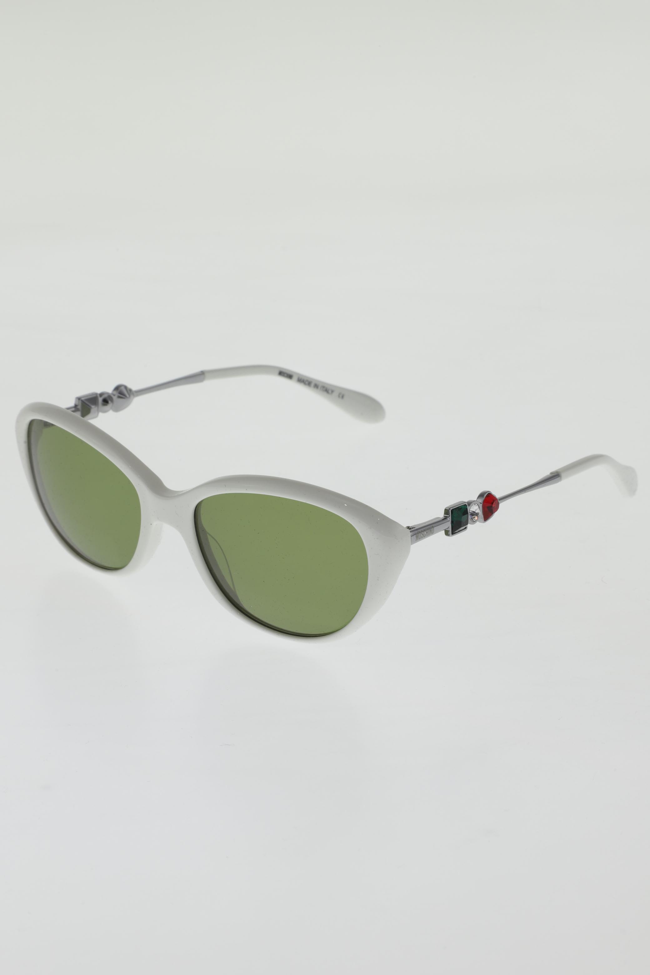 

Moschino Damen Sonnenbrille, weiß, Gr.