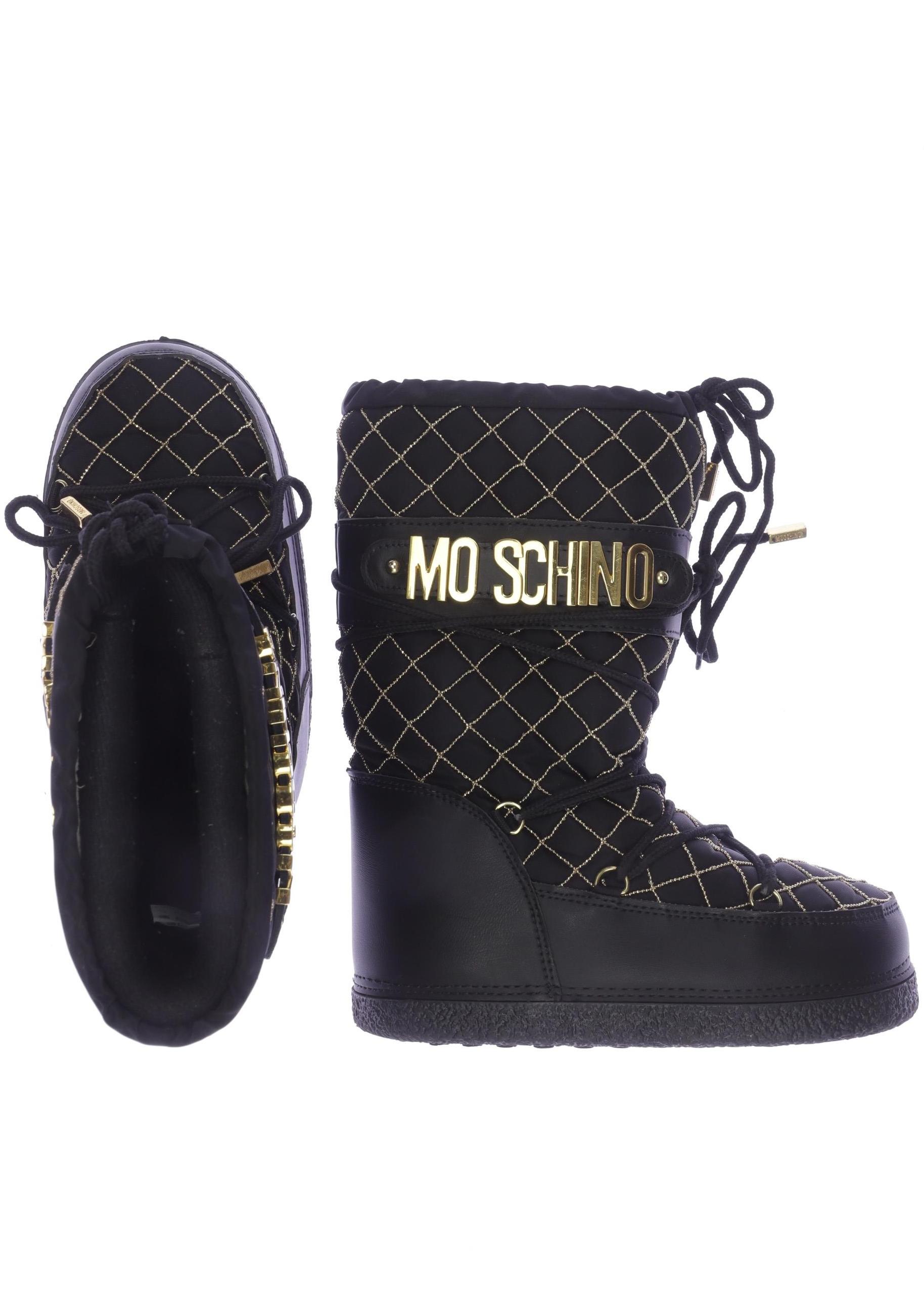 

Moschino Damen Stiefel, schwarz, Gr. 35