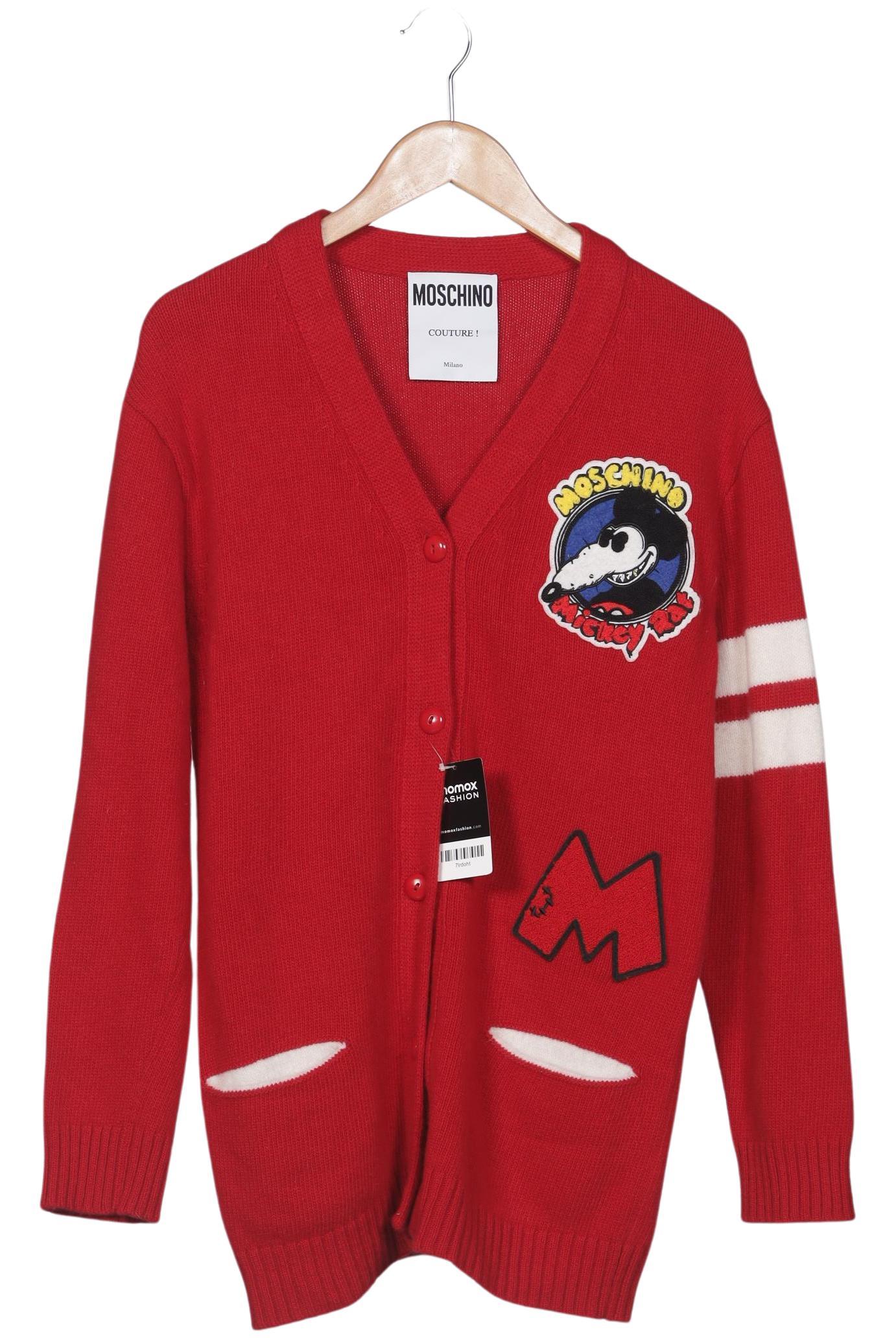 

Moschino Damen Strickjacke, rot, Gr. 34