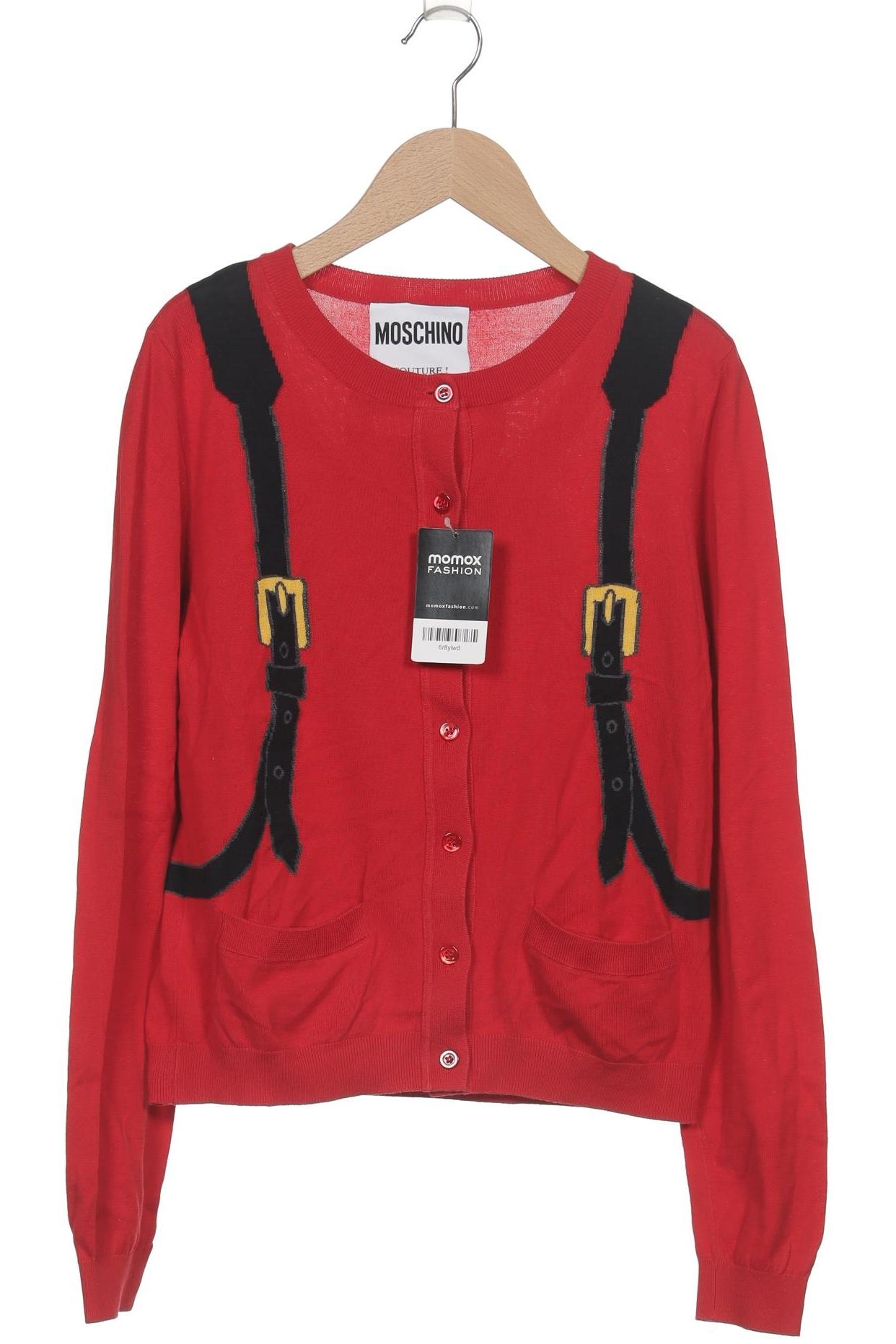 

Moschino Damen Strickjacke, rot, Gr. 38