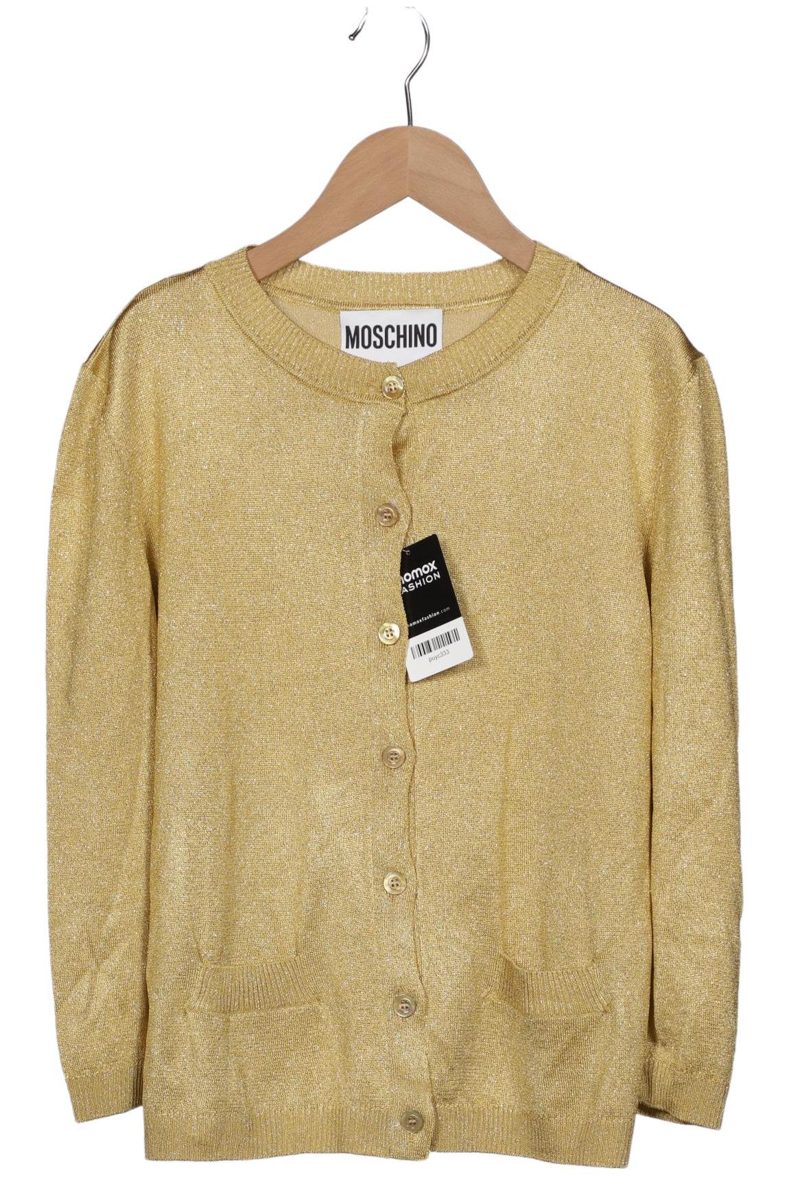 

Moschino Damen Strickjacke, gelb, Gr. 42