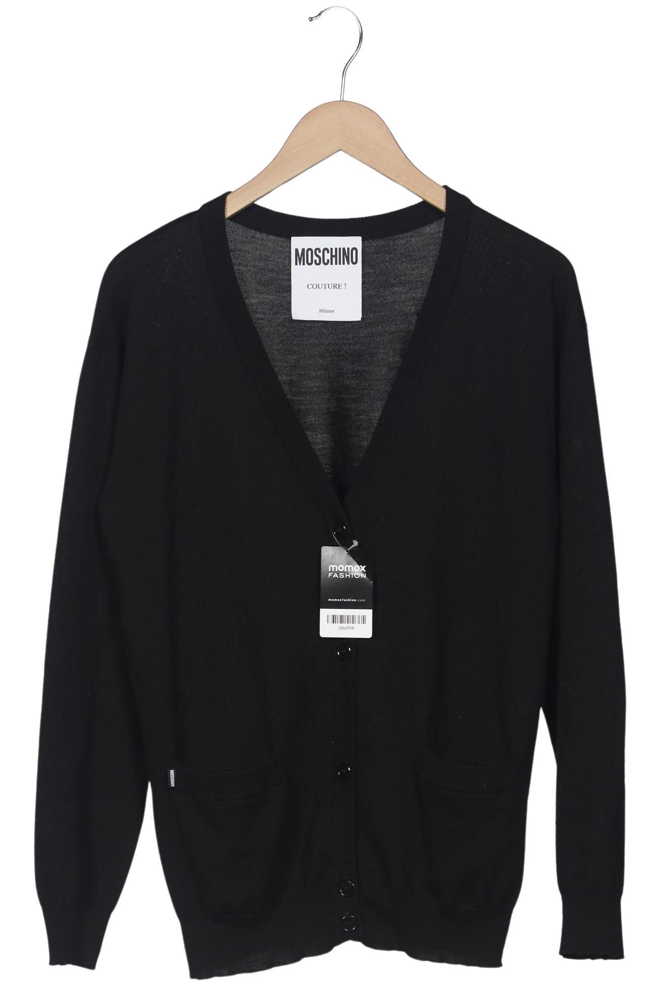 

Moschino Damen Strickjacke, schwarz, Gr. 36