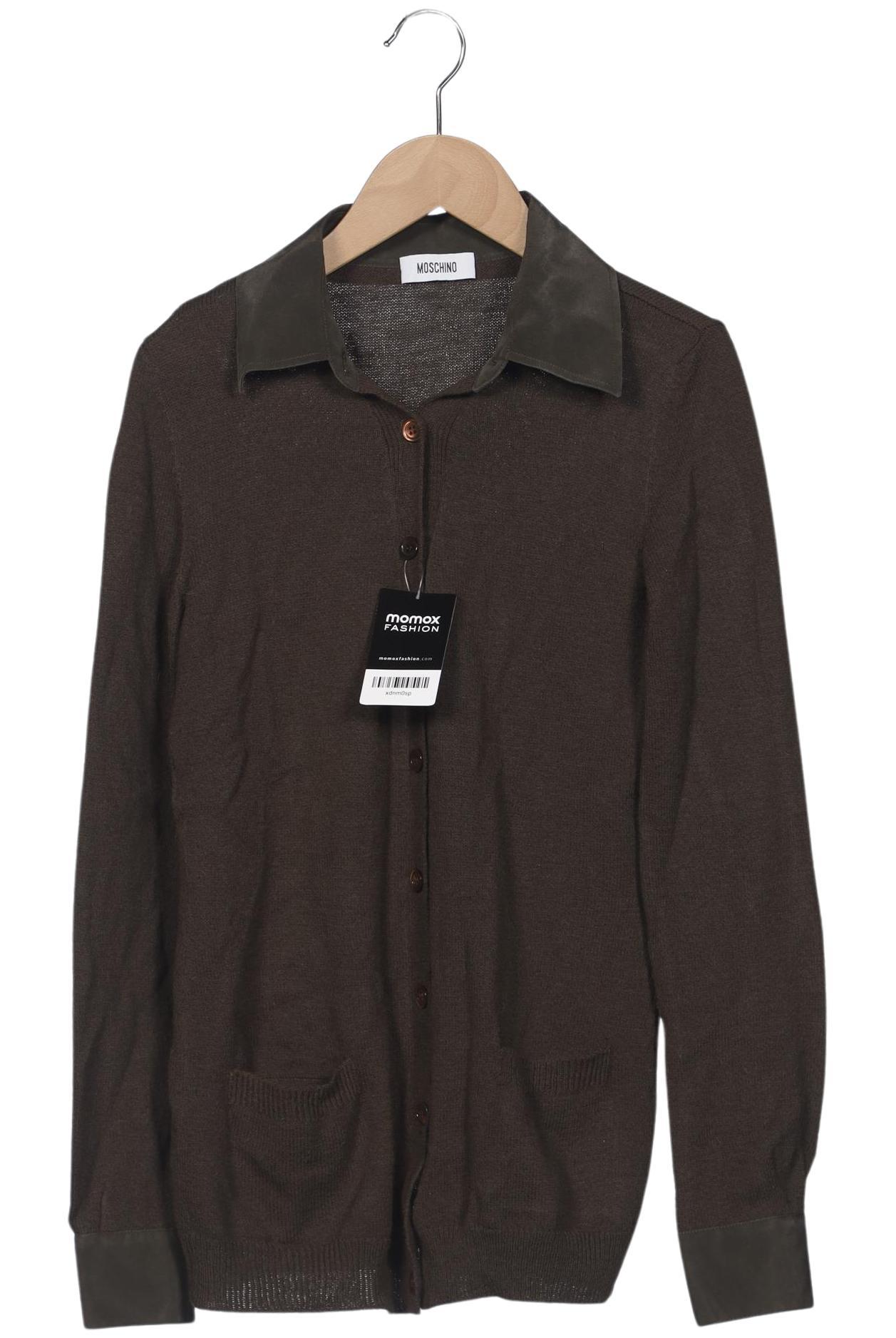 

Moschino Damen Strickjacke, braun, Gr. 38