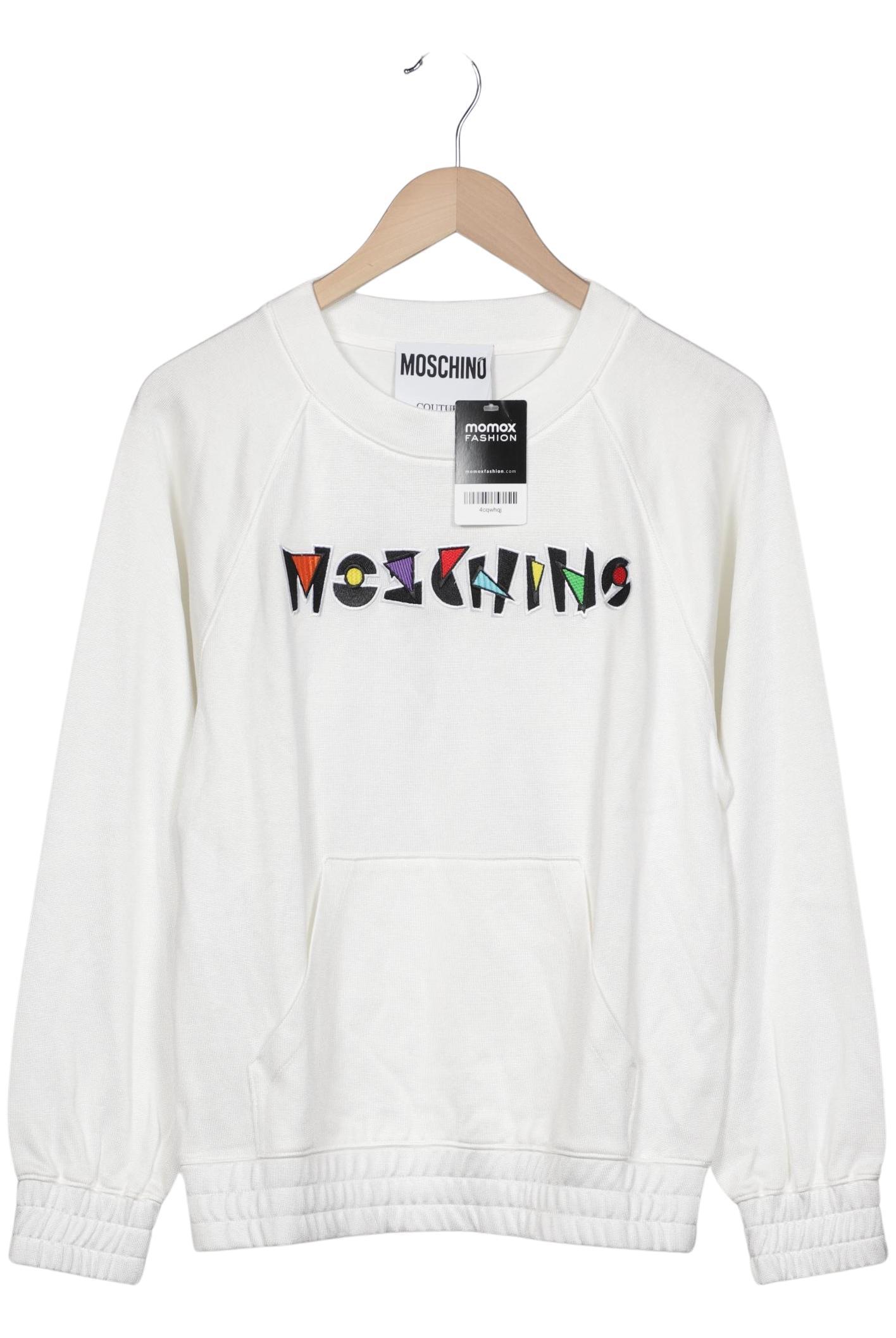 

Moschino Damen Sweatshirt, cremeweiß, Gr. 34