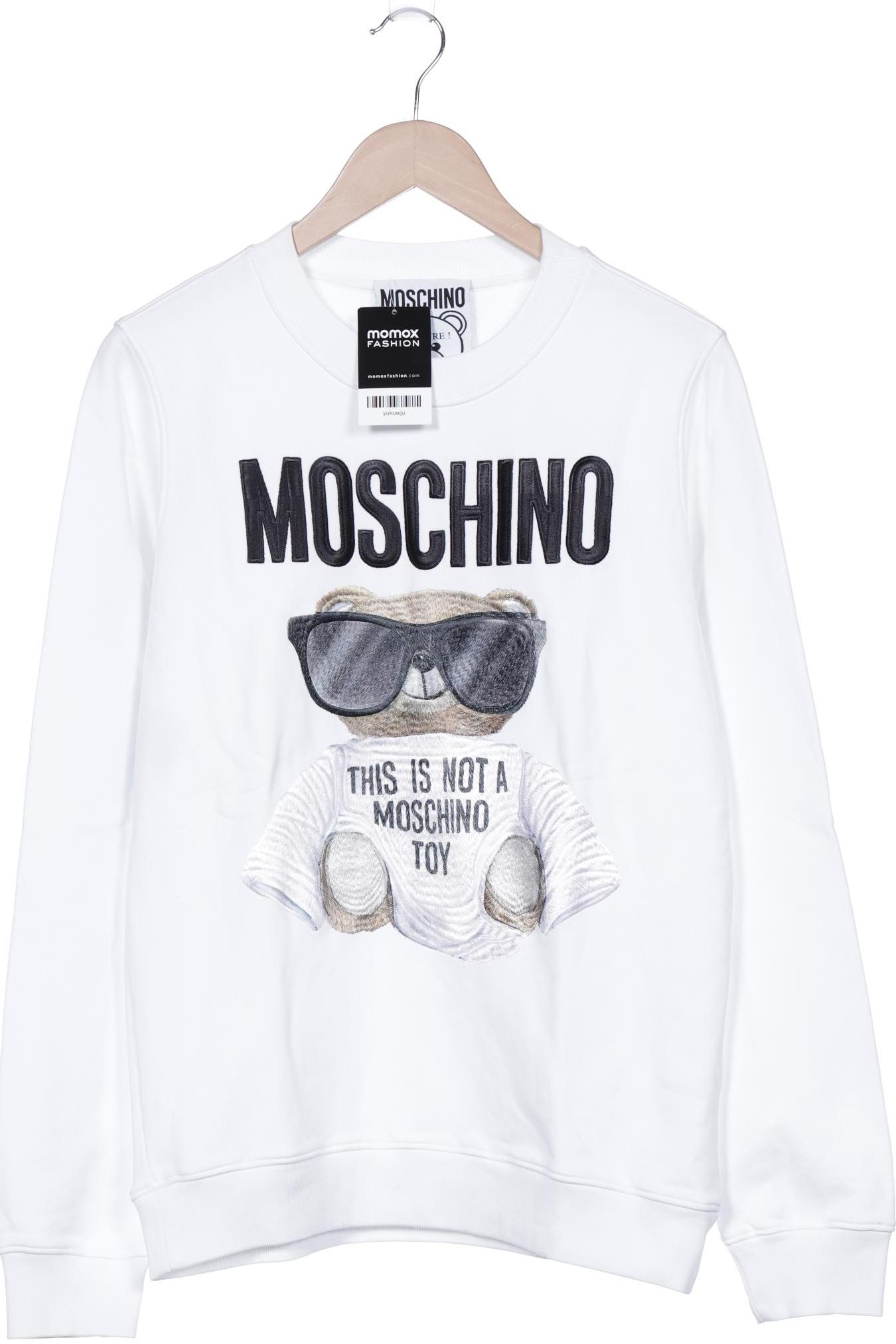 

Moschino Damen Sweatshirt, weiß, Gr. 44