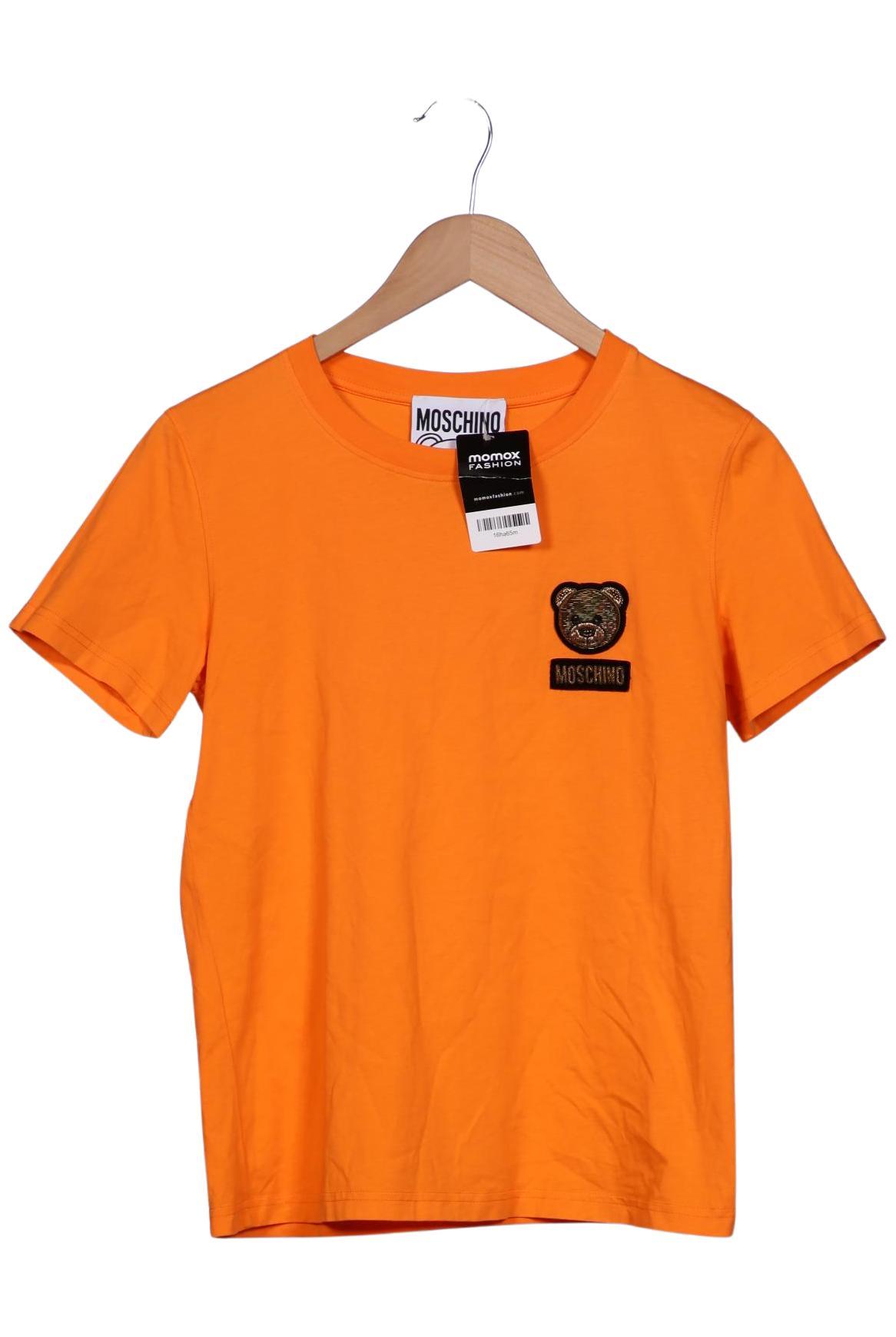 

Moschino Damen T-Shirt, orange, Gr. 38