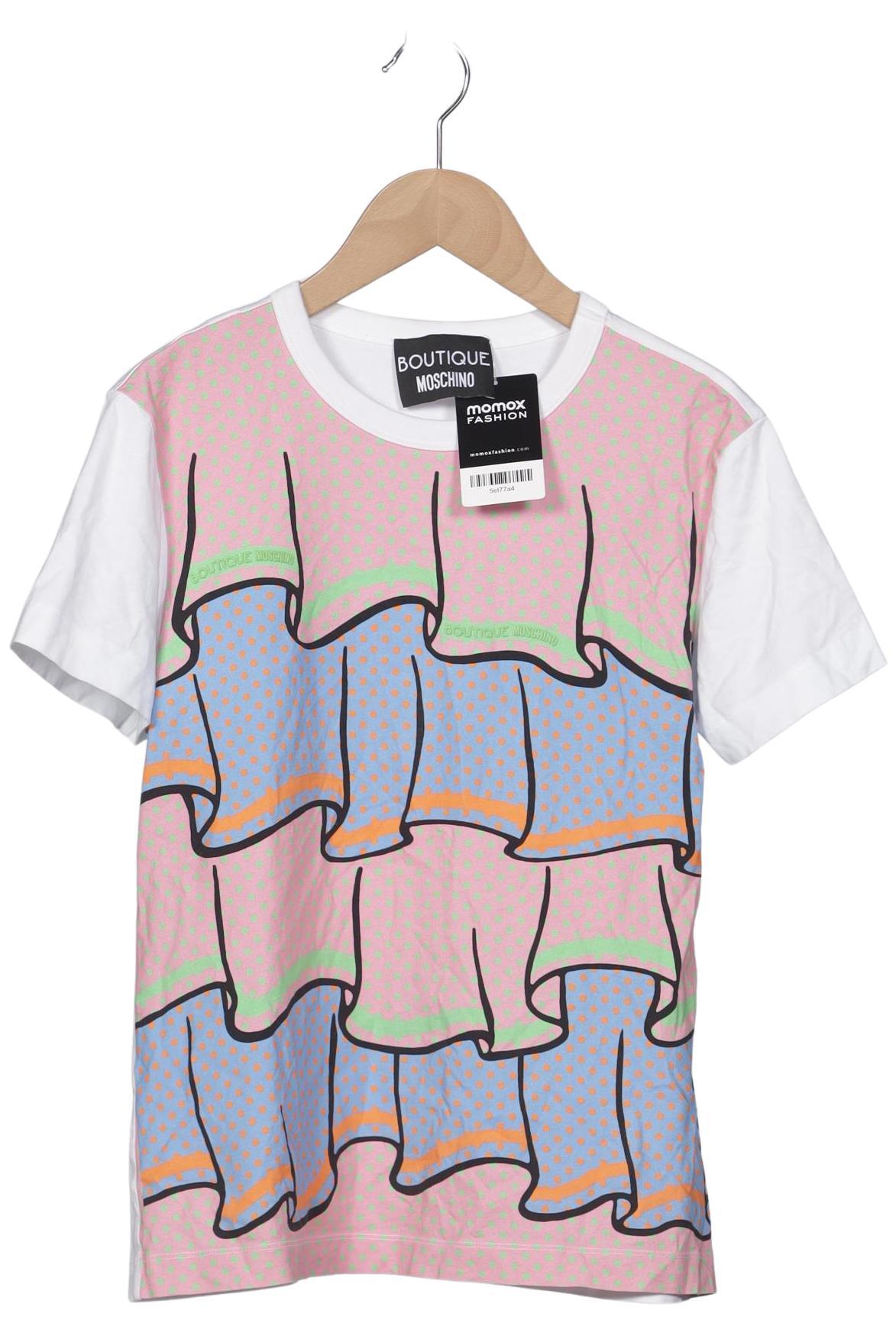 

Moschino Damen T-Shirt, mehrfarbig, Gr. 36
