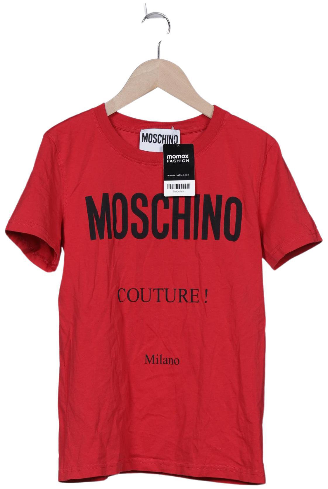 

Moschino Damen T-Shirt, rot, Gr. 32