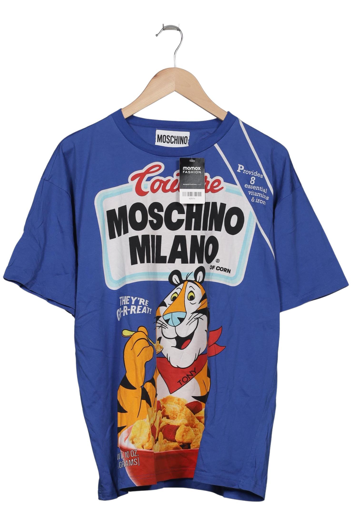 

Moschino Damen T-Shirt, blau, Gr. 42