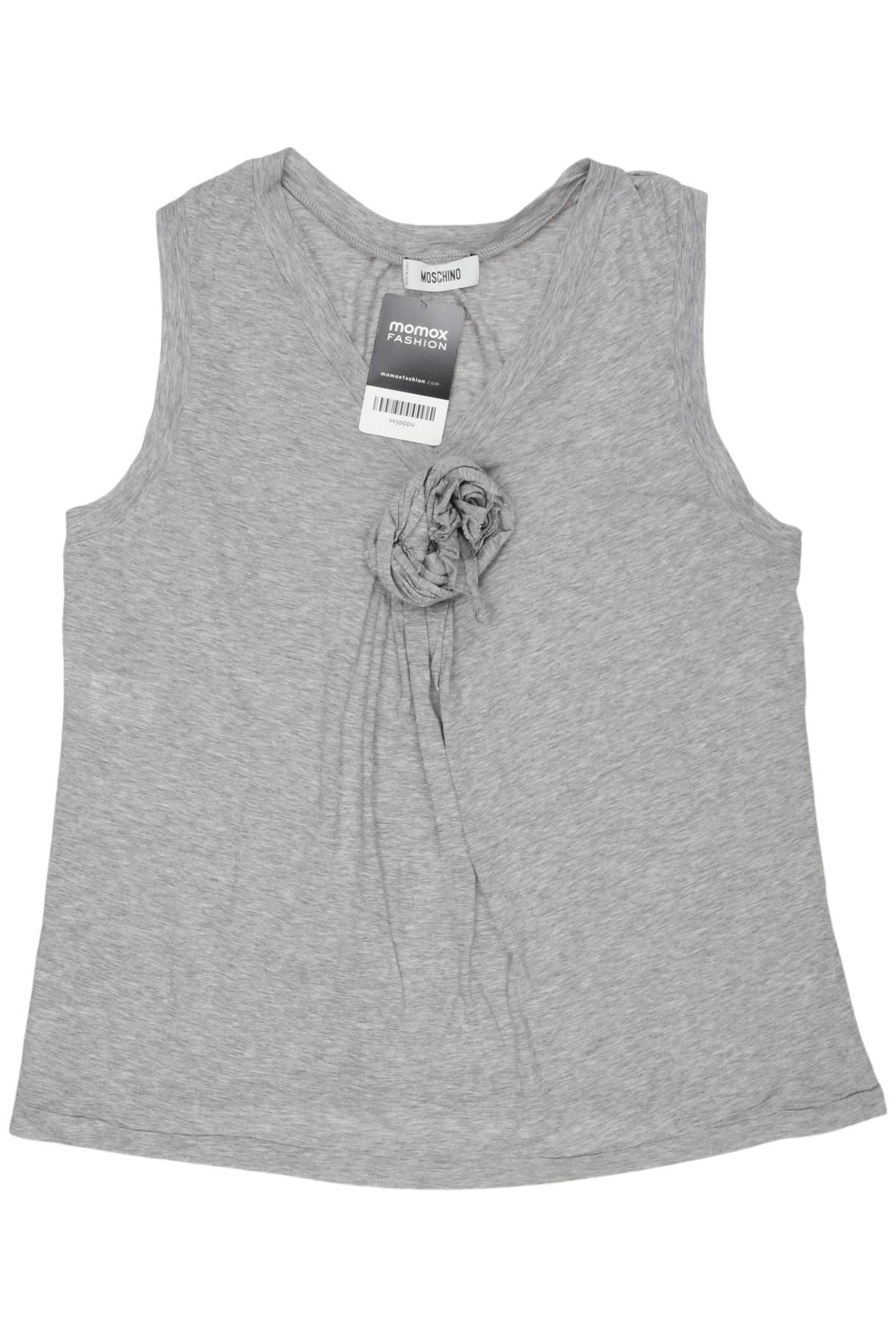 

Moschino Damen Top, grau, Gr. 42
