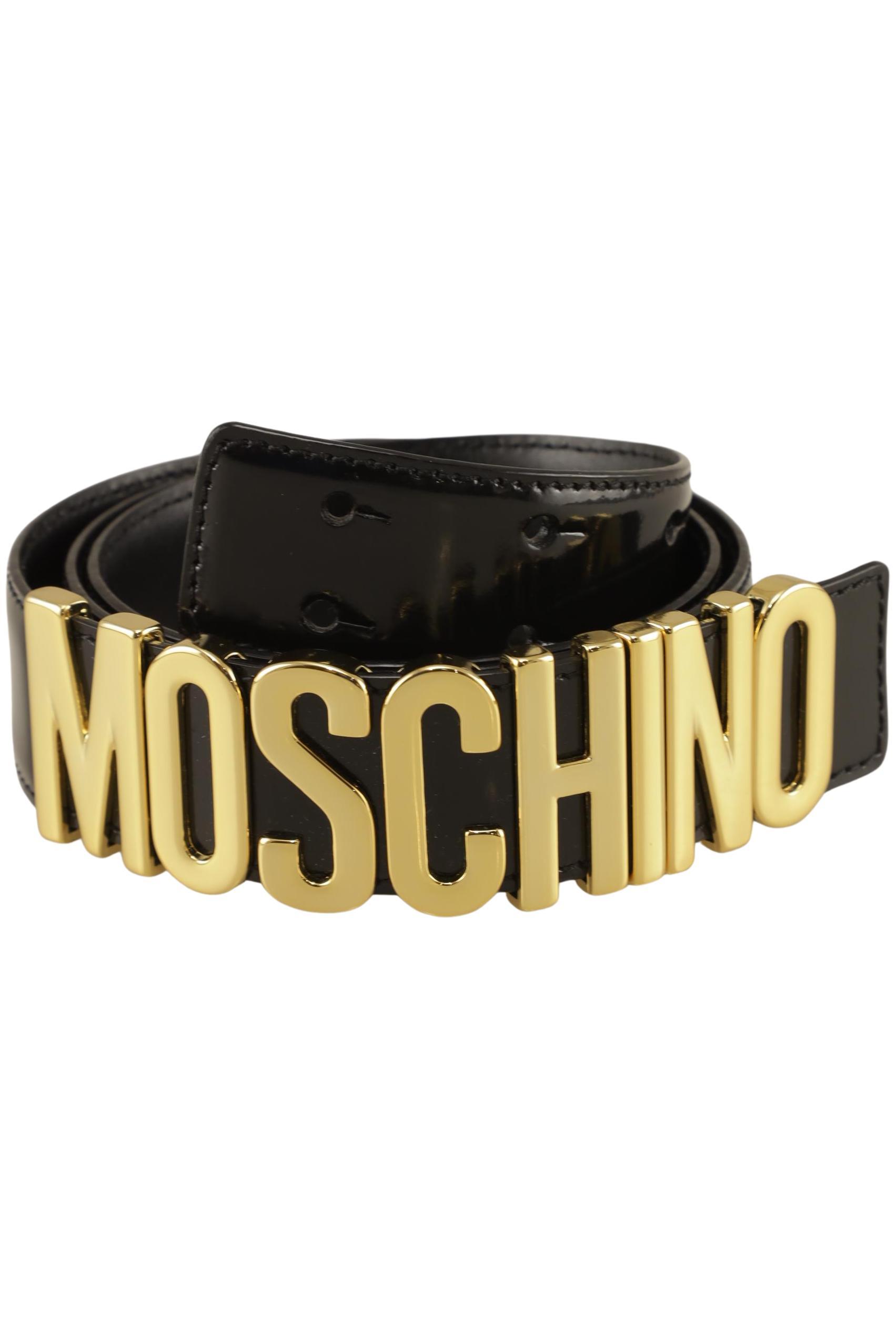 

Moschino Herren Gürtel, schwarz, Gr. 95