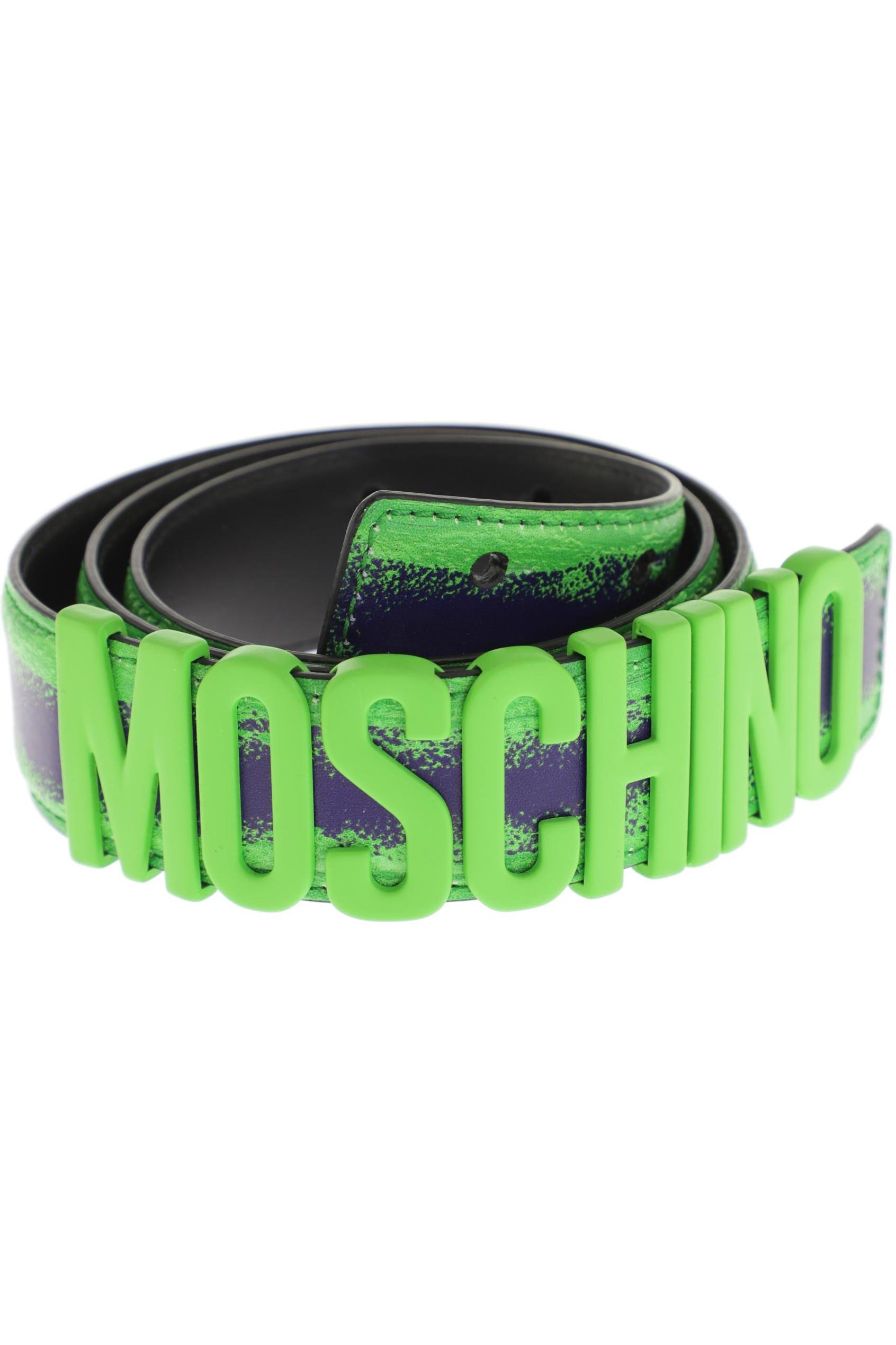 

Moschino Herren Gürtel, grün, Gr. 90