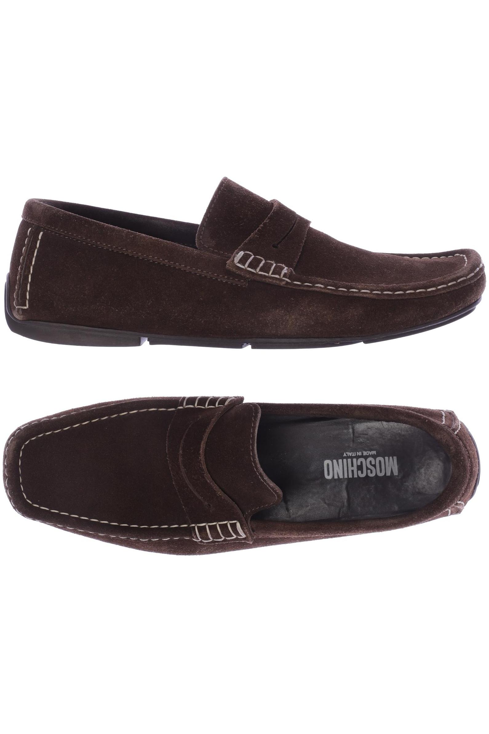

Moschino Herren Halbschuh, braun, Gr. 42