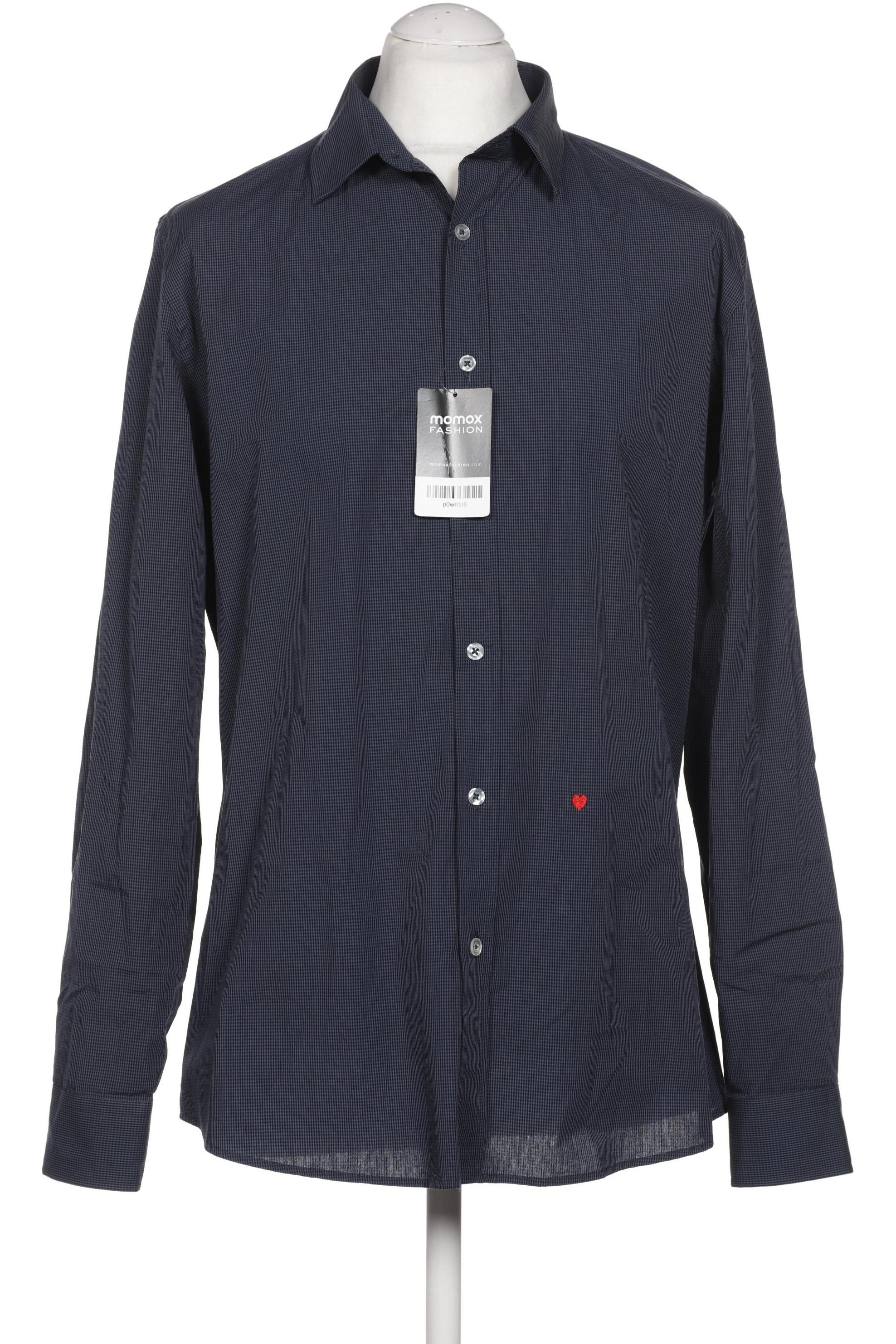 

Moschino Herren Hemd, marineblau, Gr. 52