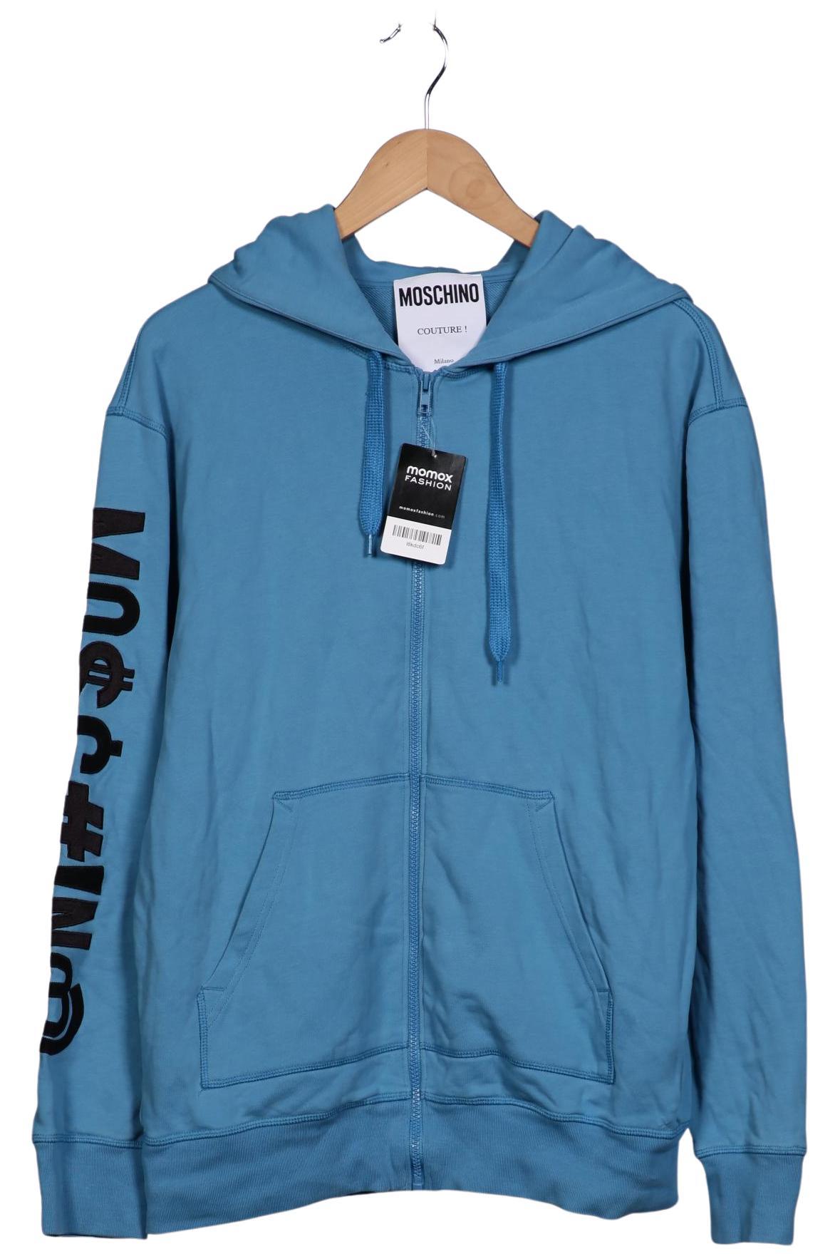 

Moschino Herren Kapuzenpullover, blau, Gr. 50