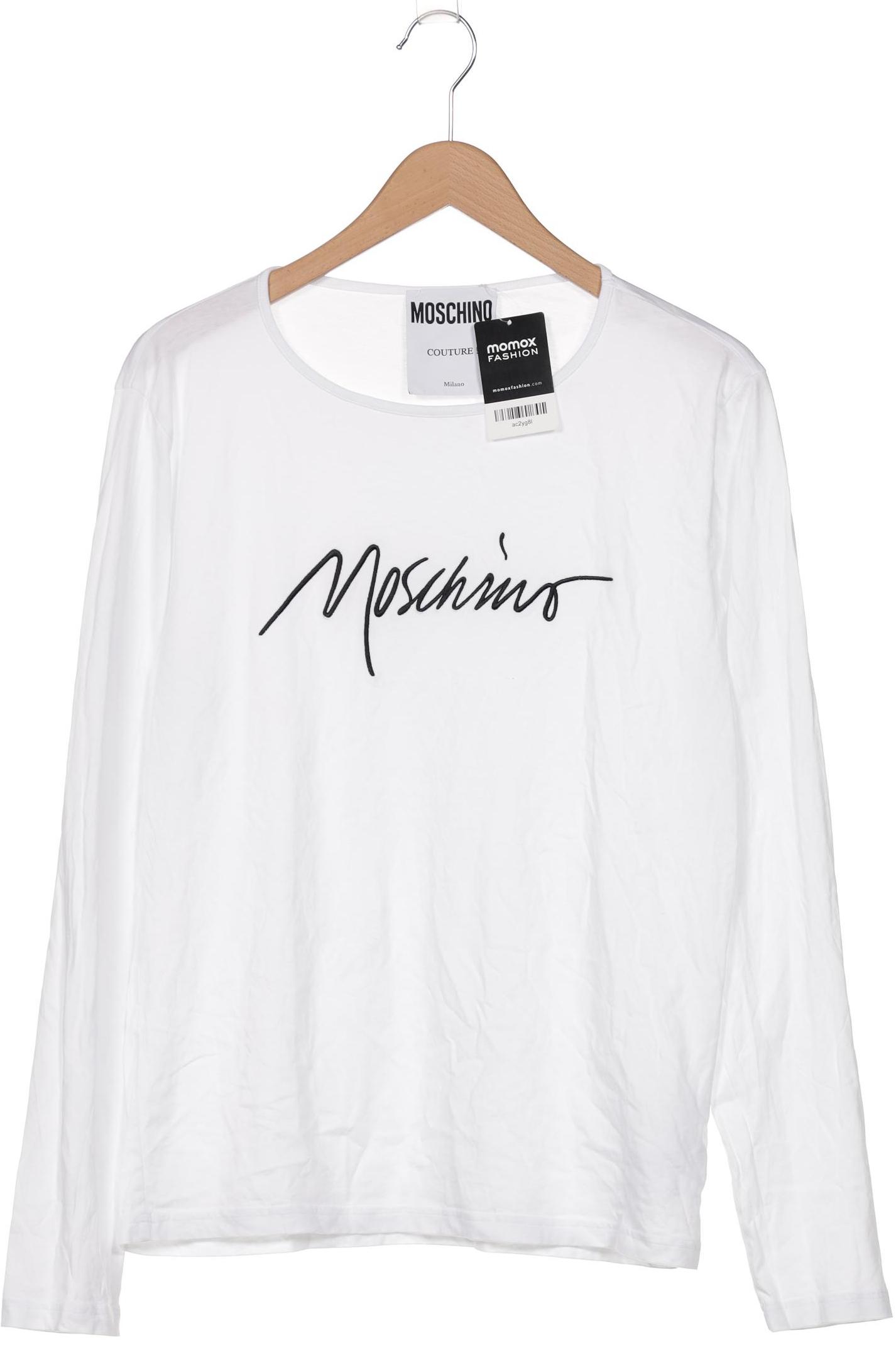 

Moschino Herren Langarmshirt, weiß
