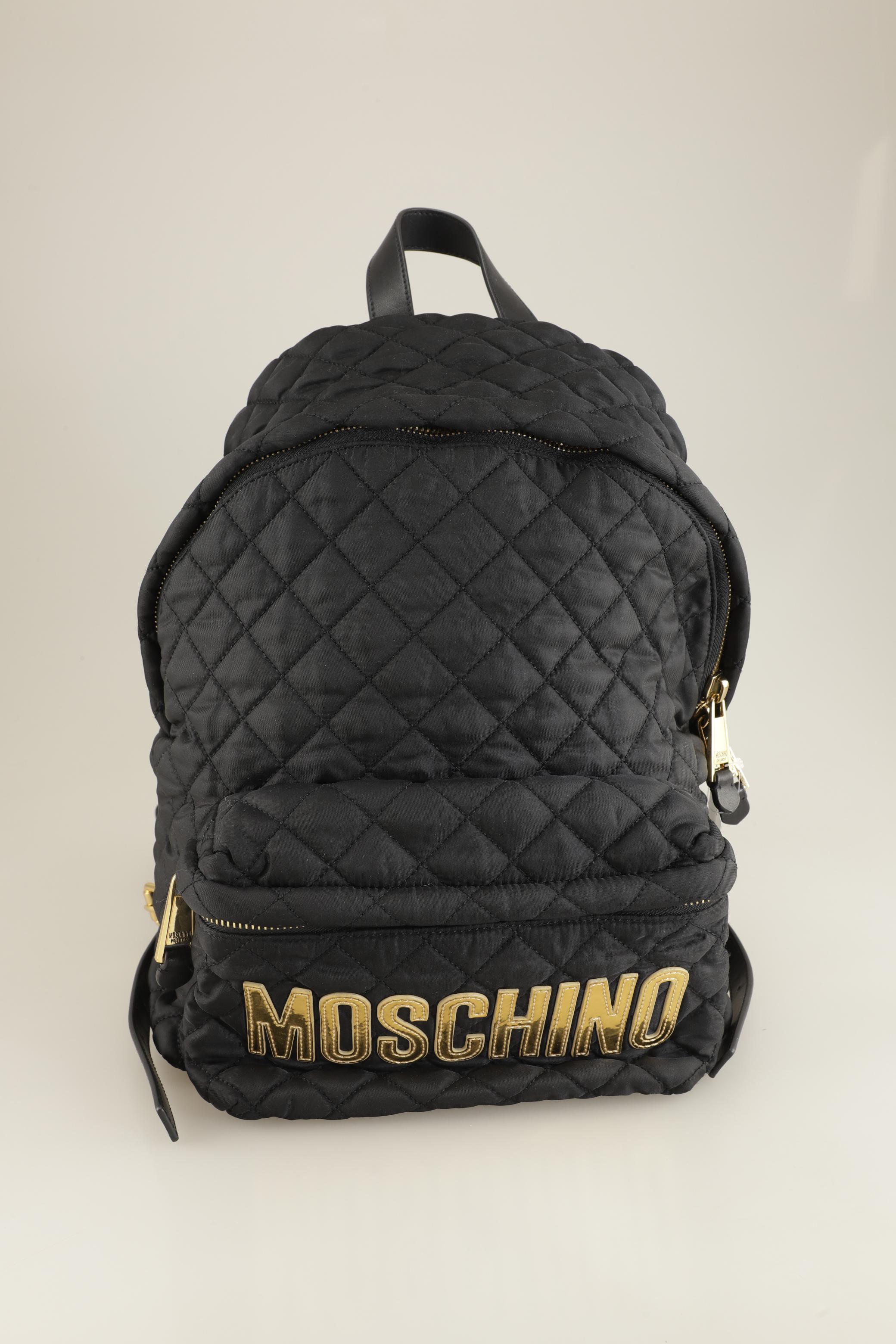 

Moschino Herren Rucksack, schwarz, Gr.