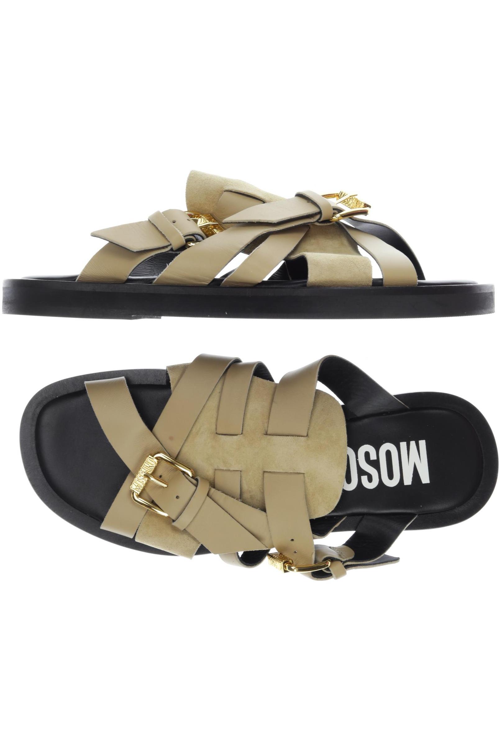 

Moschino Herren Sandale, beige, Gr. 43