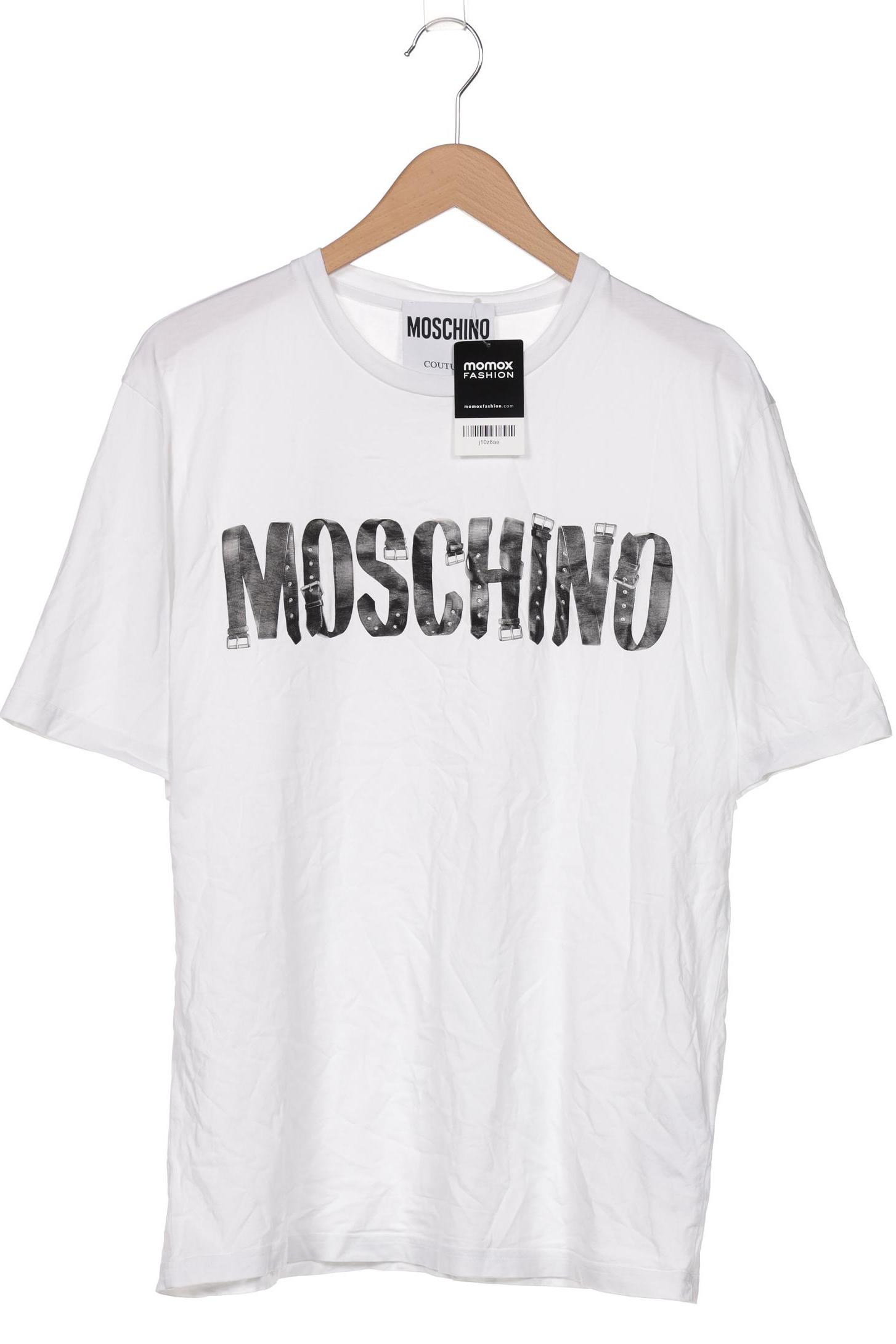 

Moschino Herren T-Shirt, weiß, Gr. 52