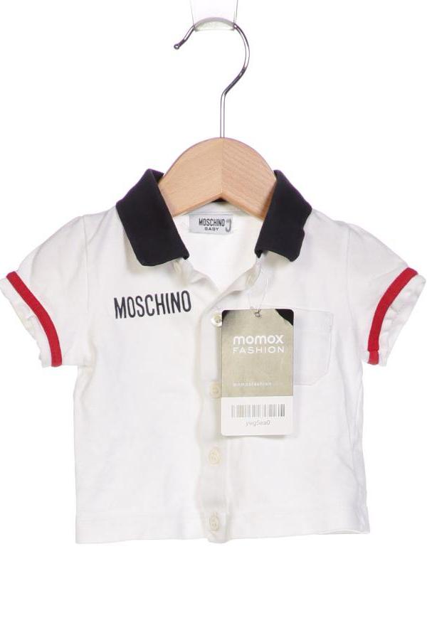 

Moschino Herren Poloshirt, weiß, Gr. 56