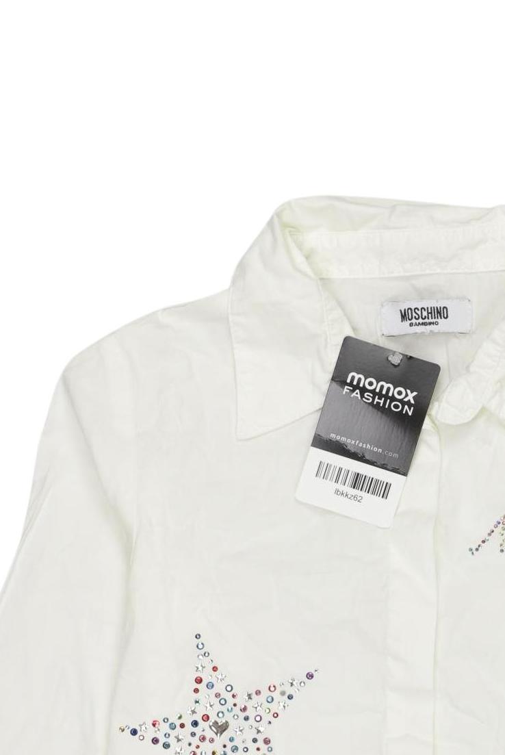 Thumbnail - Moschino Mädchen Bluse, cremeweiß, Gr. 116