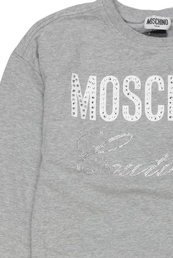 Thumbnail - Moschino Mädchen Kleid, grau, Gr. 152