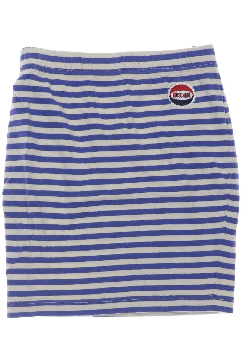 

Moschino Damen Rock, blau, Gr. 104