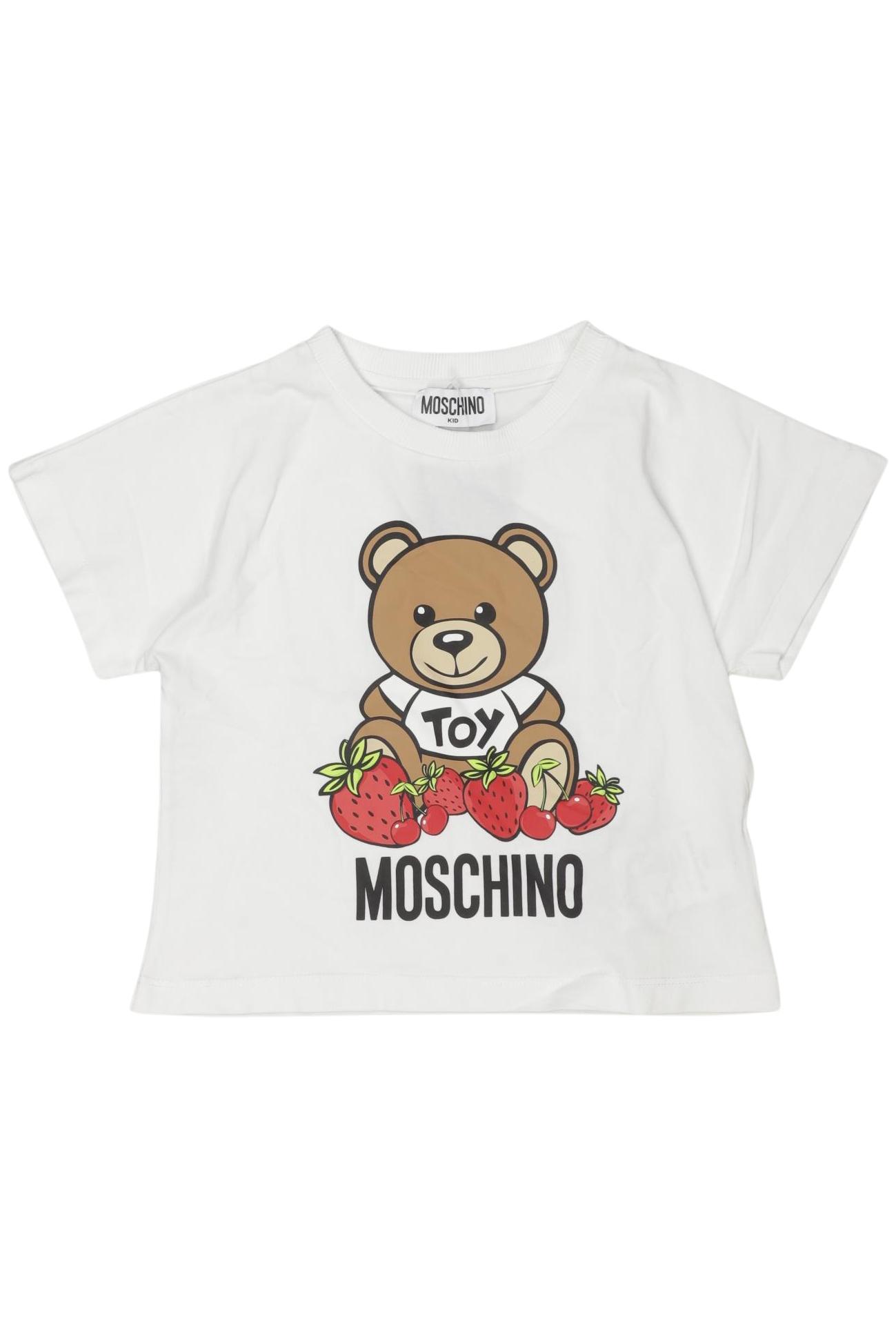 

Moschino Mädchen T-Shirt, weiß, Gr. 110