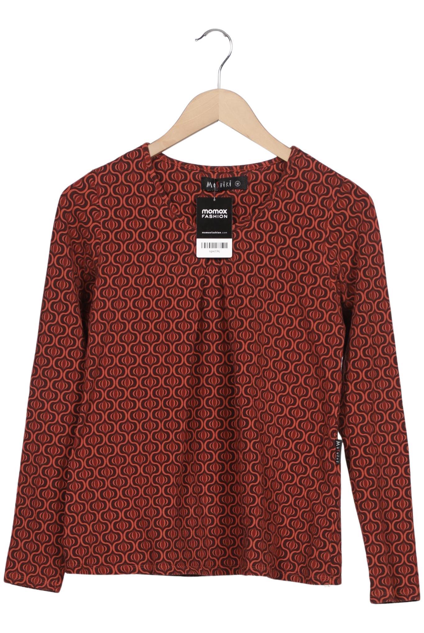 

Moshiki Damen Langarmshirt, rot, Gr. 38
