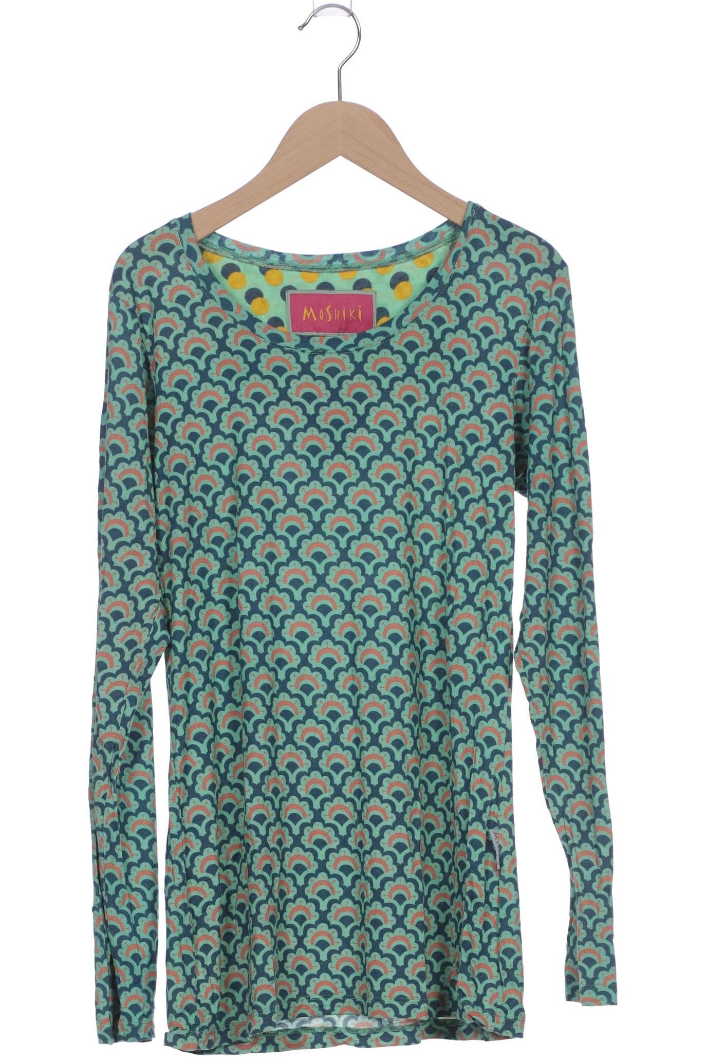 

Moshiki Damen Langarmshirt, grün, Gr. 42