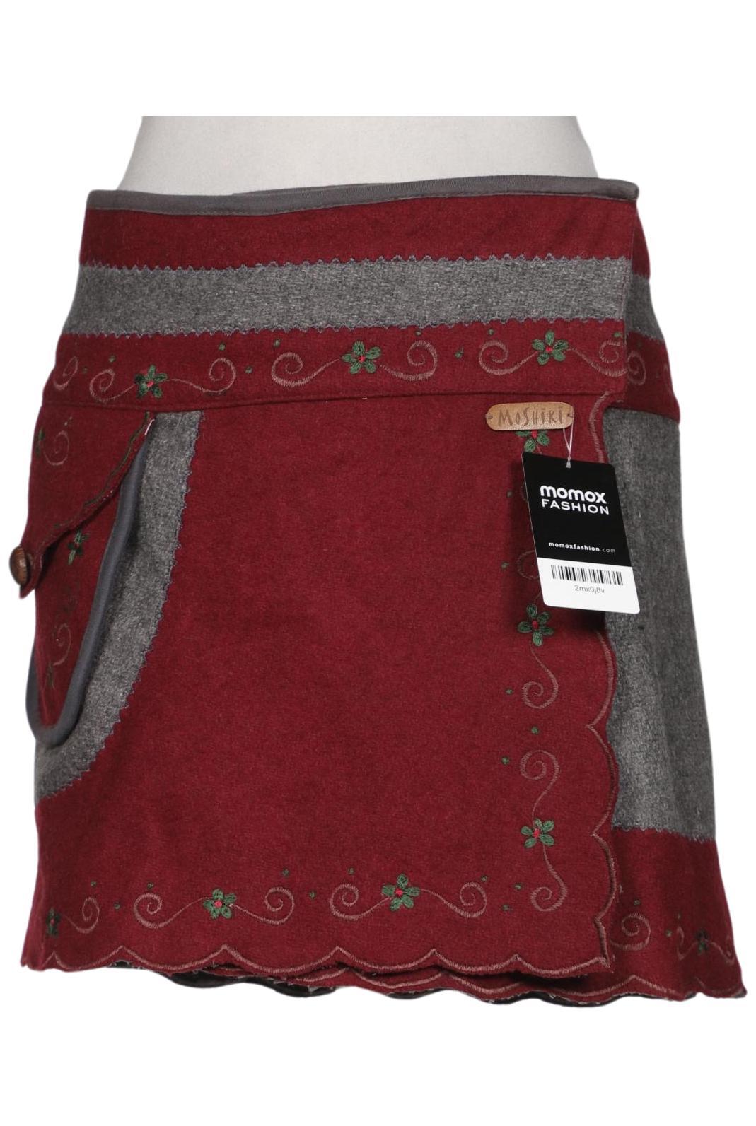 

Moshiki Damen Rock, bordeaux, Gr. uni