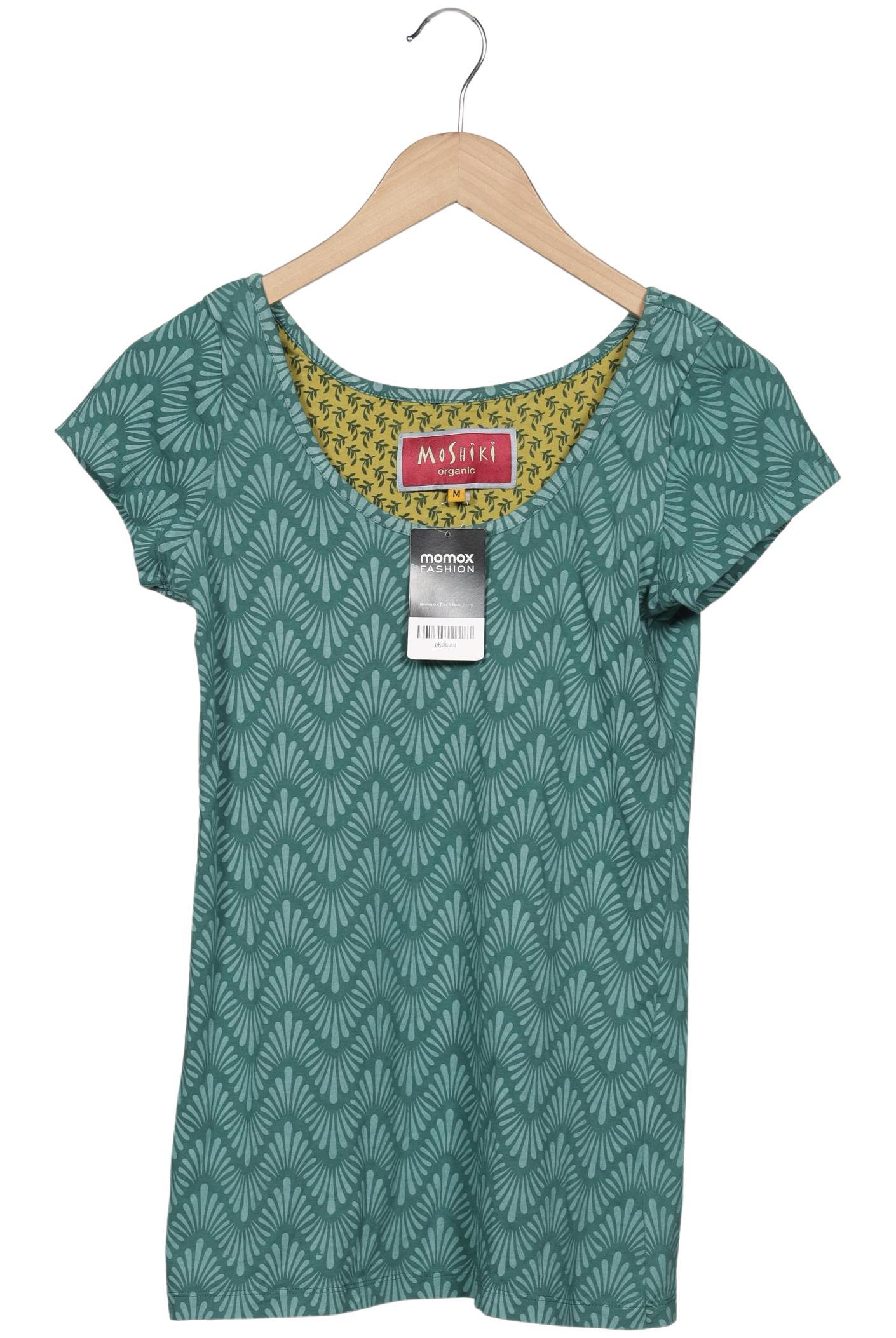 Thumbnail - Moshiki Damen T-Shirt, türkis, Gr. 38